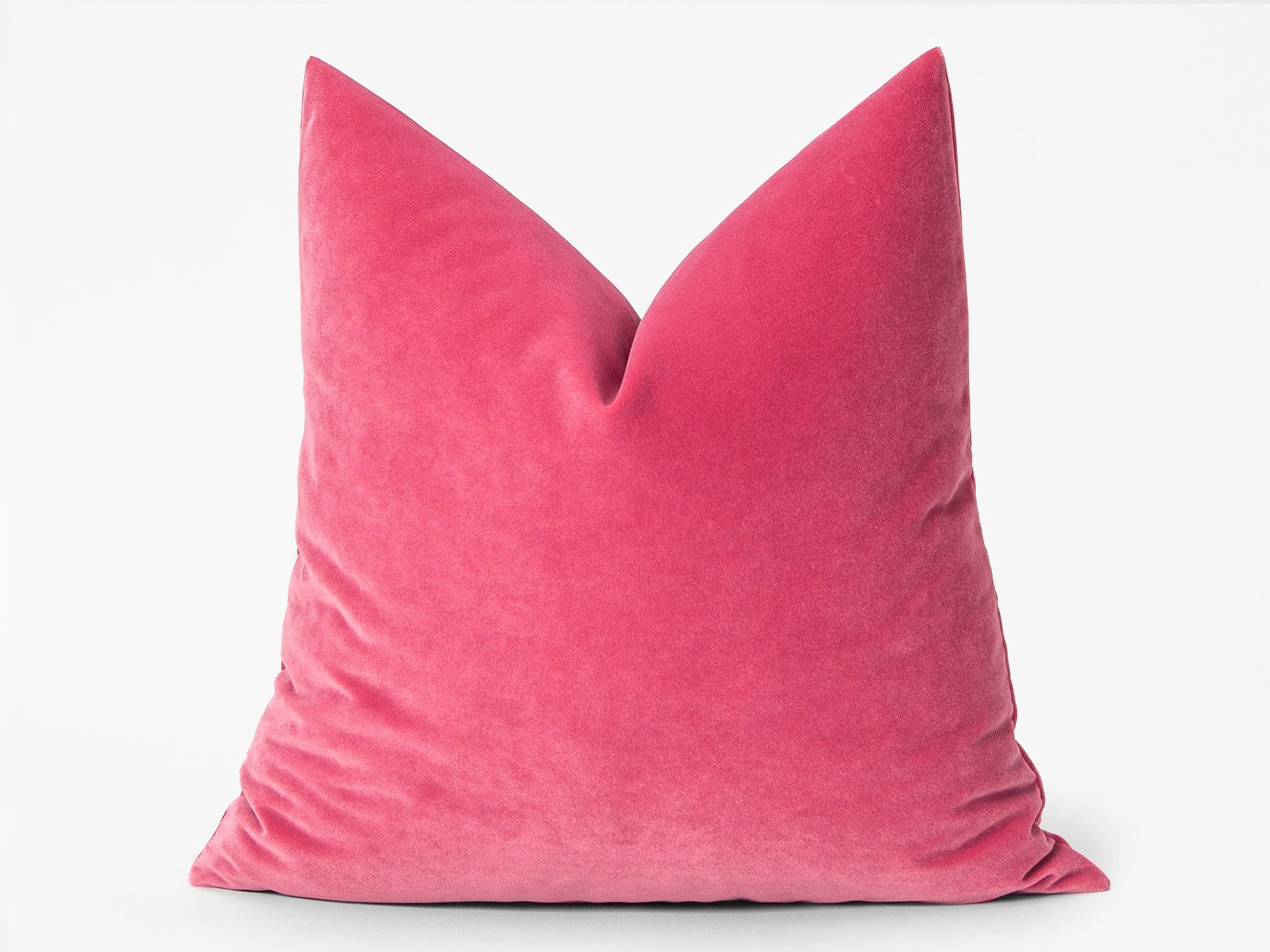 Hot Pink Velvet Pillow Cover