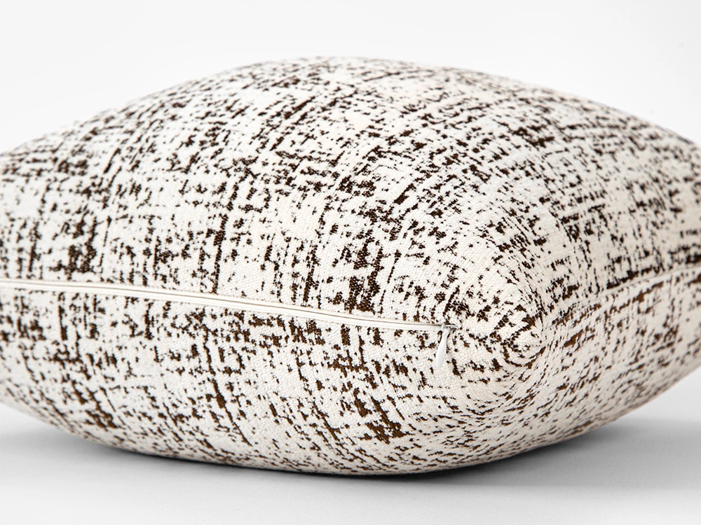 Ivory Woven Boho Pillow Cover