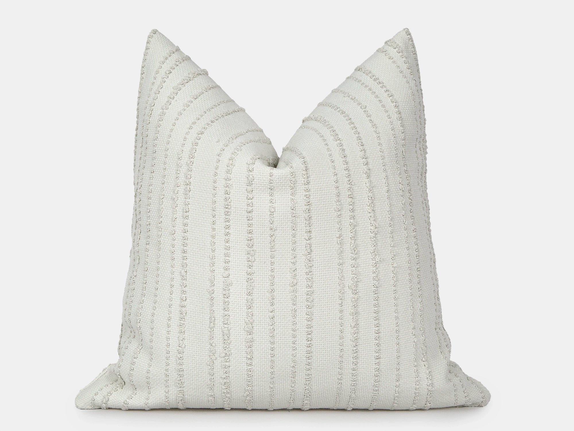 Ivory Artisan Textured Pillow Cover