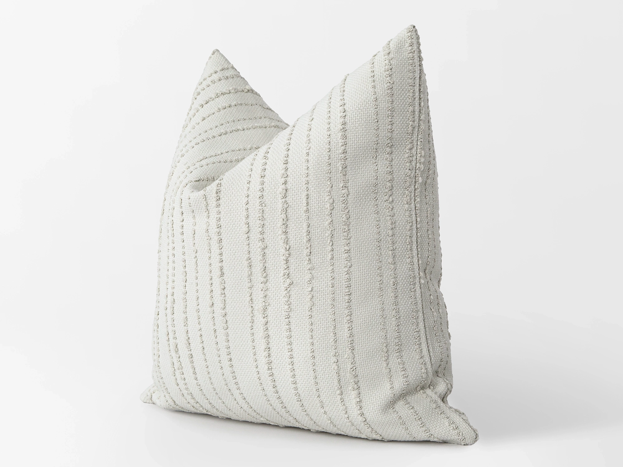 Ivory Artisan Textured Pillow Cover