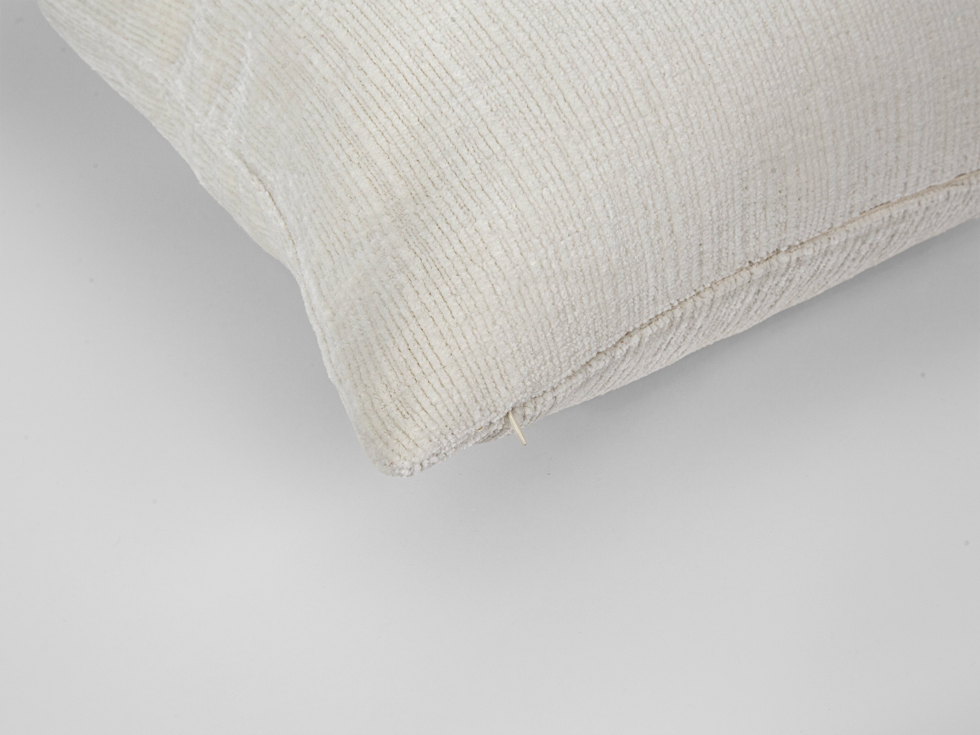 Ivory Textured Cozy Pillow Cover