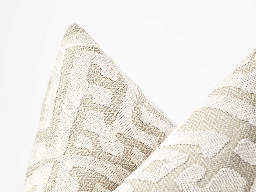 Ivory Ethnic Boho Soft Pillow Cover