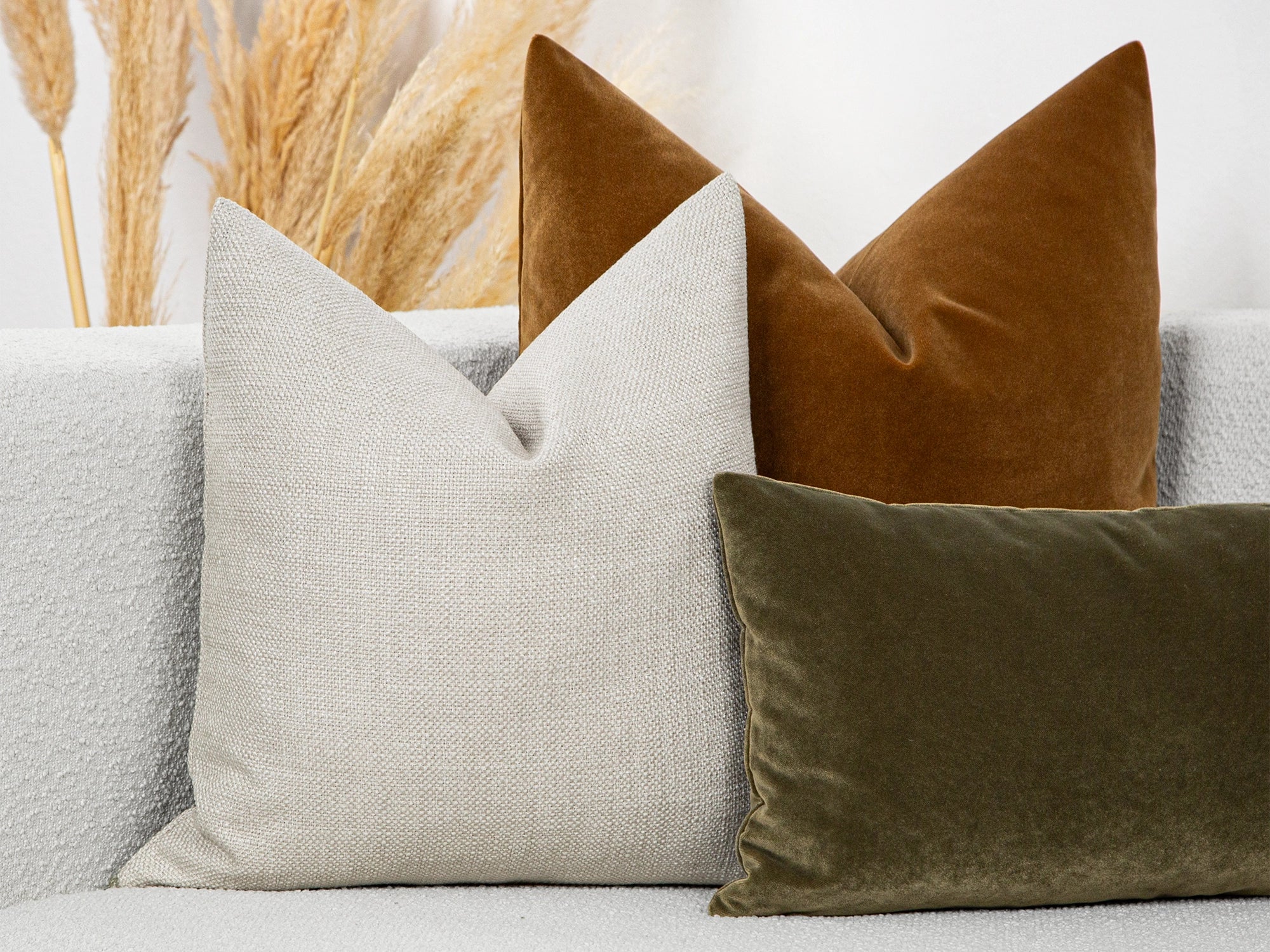 Ivory Linen Pillow Cover