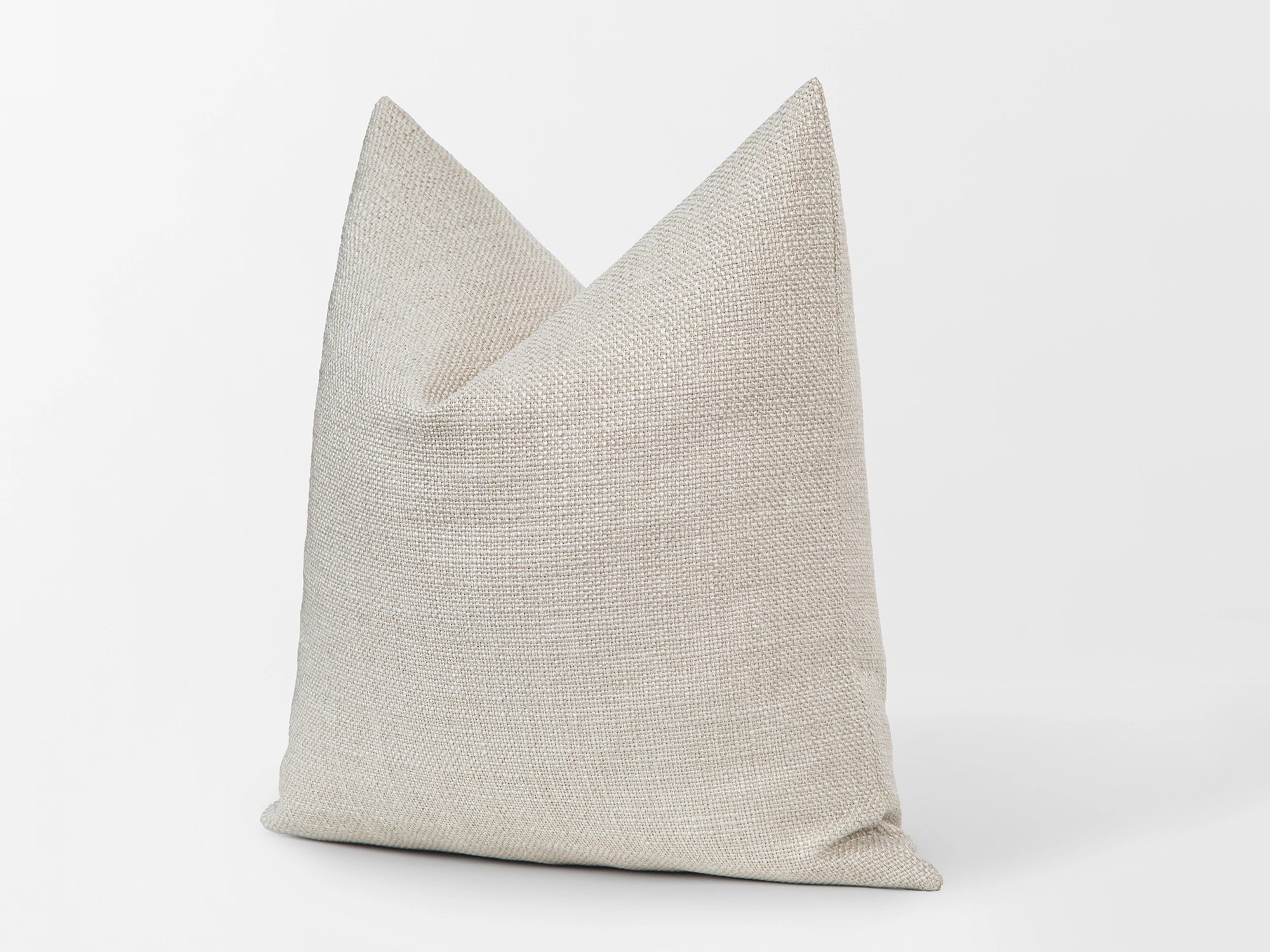 Ivory Linen Pillow Cover