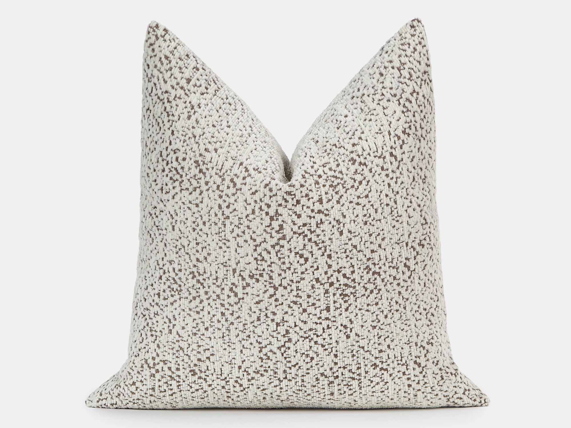 Ivory Plush Textured Pillow Cover – Haven