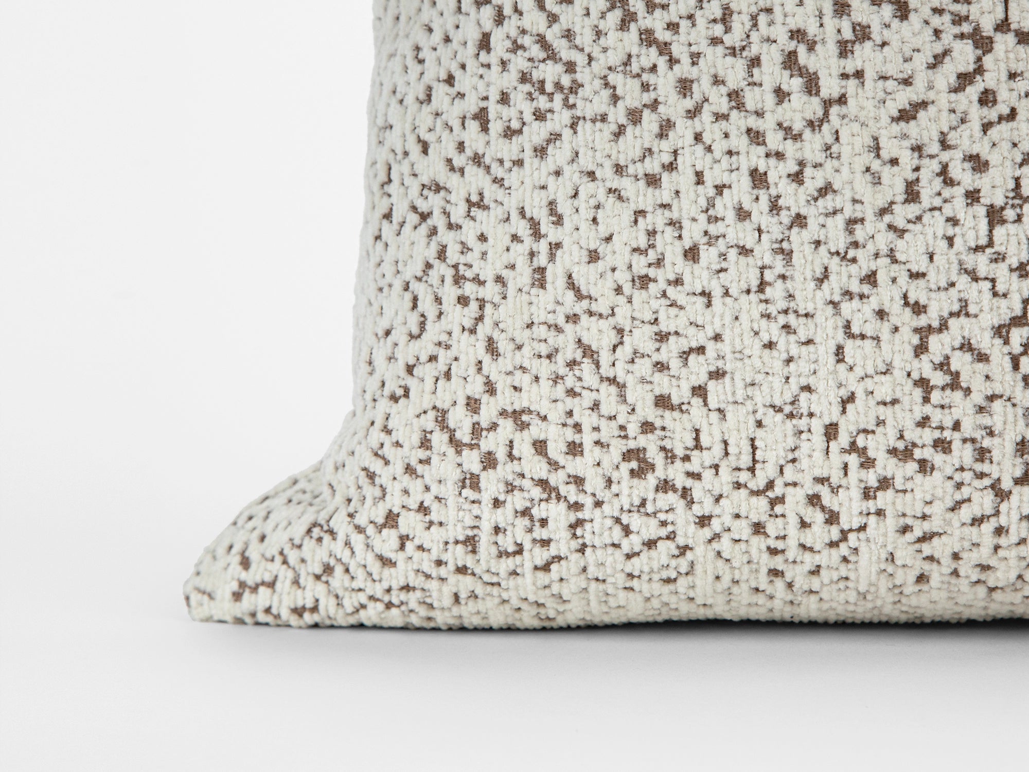 Ivory Plush Textured Pillow Cover – Haven
