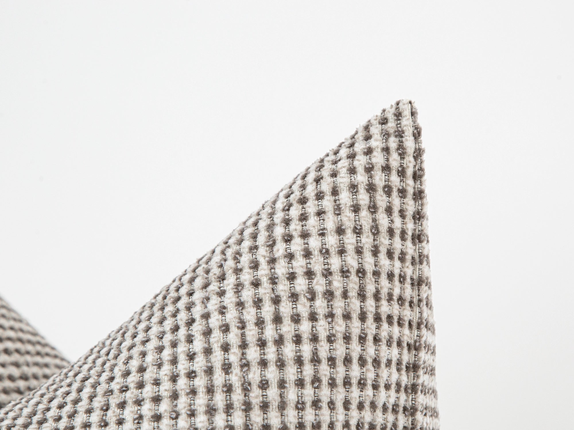 Ivory and Taupe Spotted Pillow Cover
