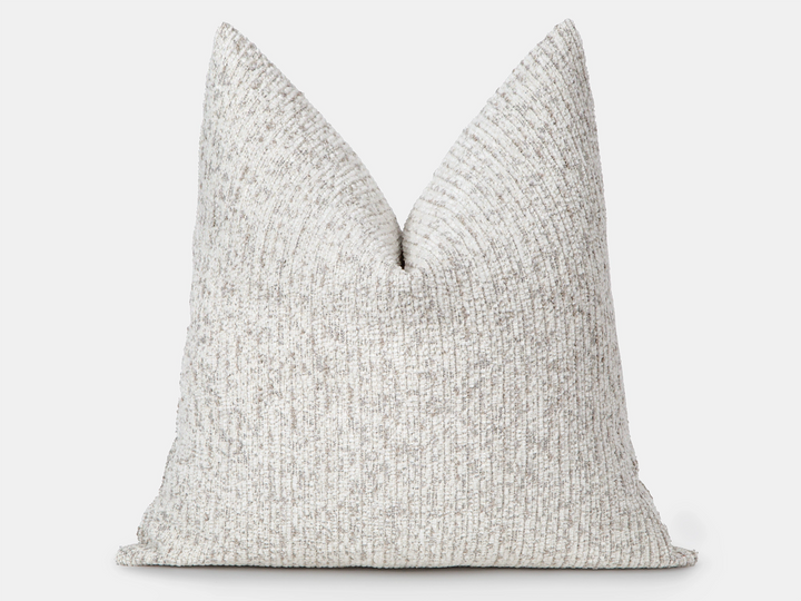 Ivory Textured Super Soft Pillow Cover