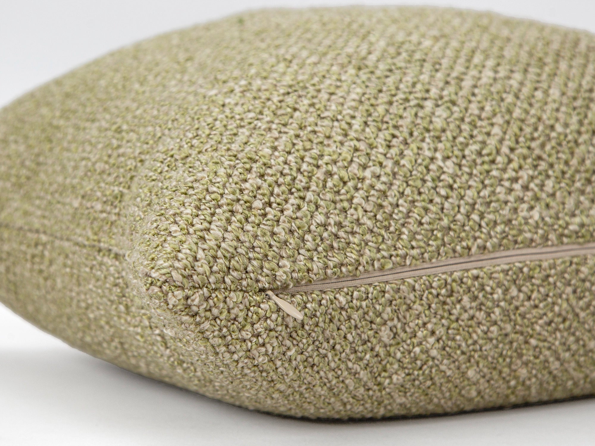 Khaki Textured Pillow Cover