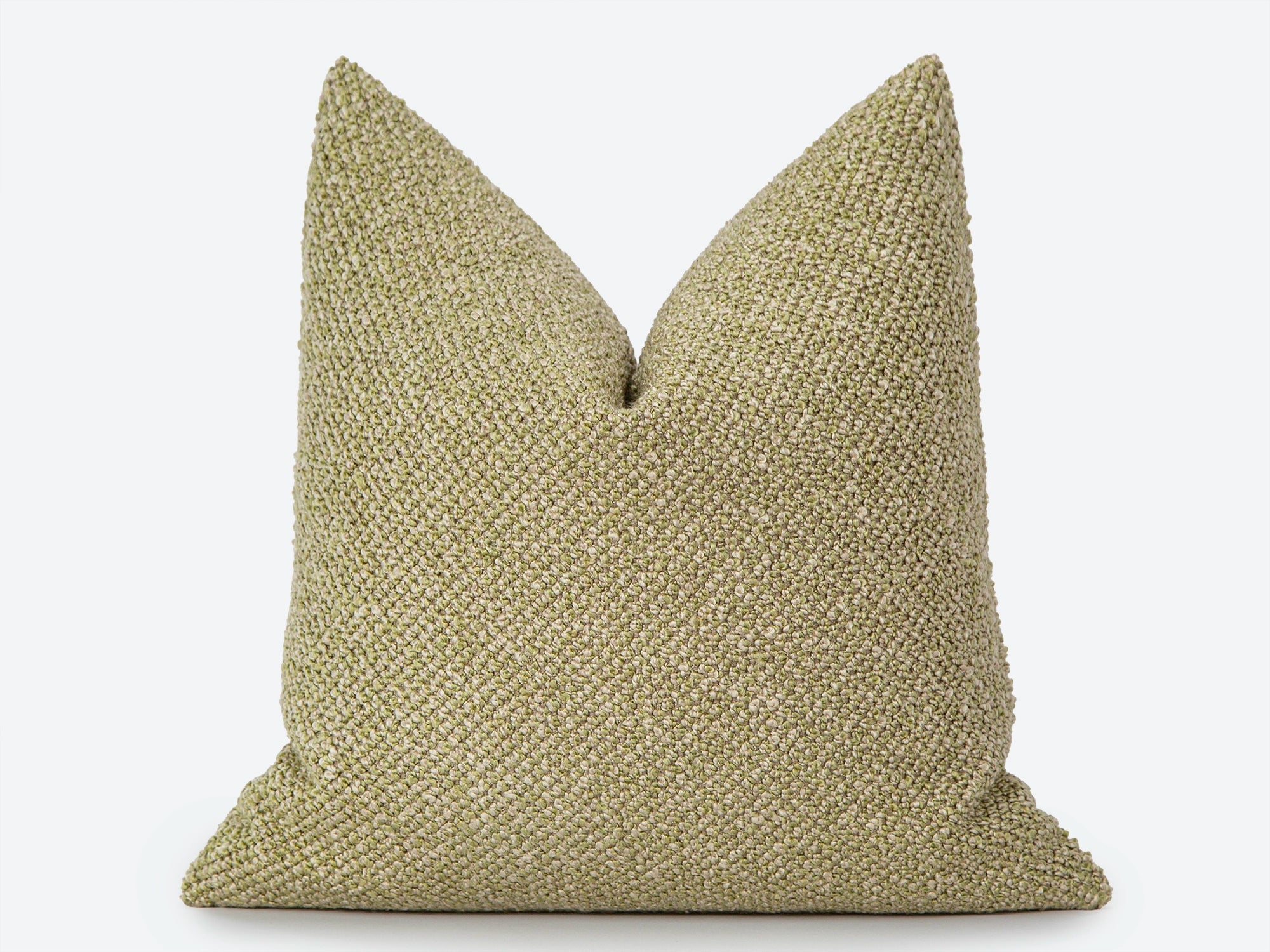 Khaki Textured Pillow Cover