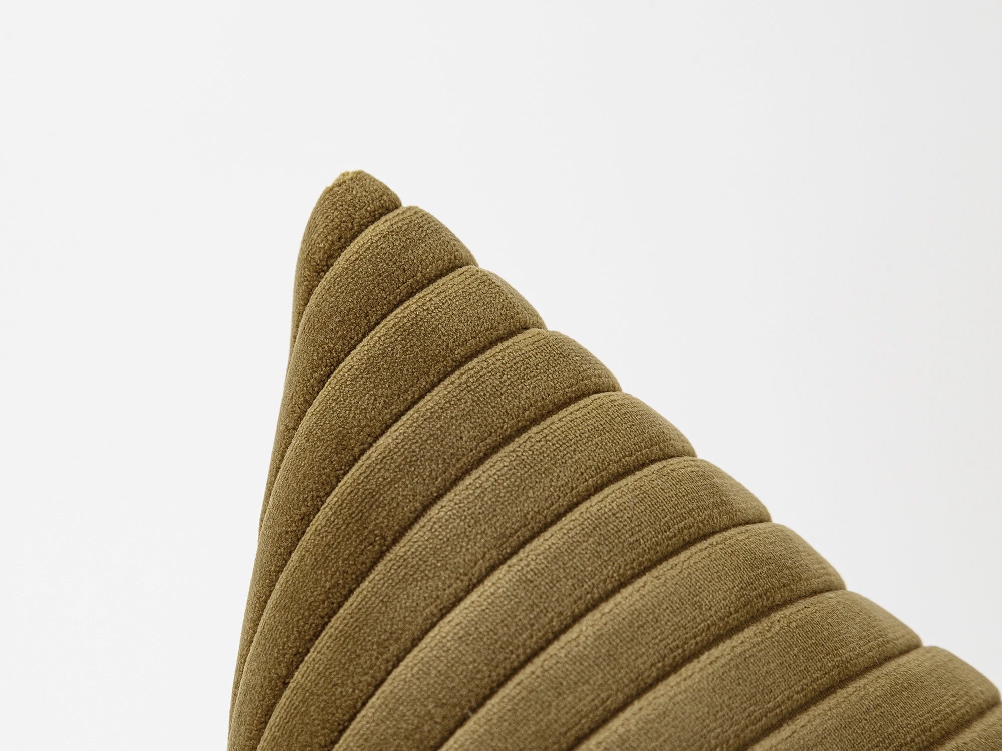 Khaki Corduroy Velvet Pillow Cover
