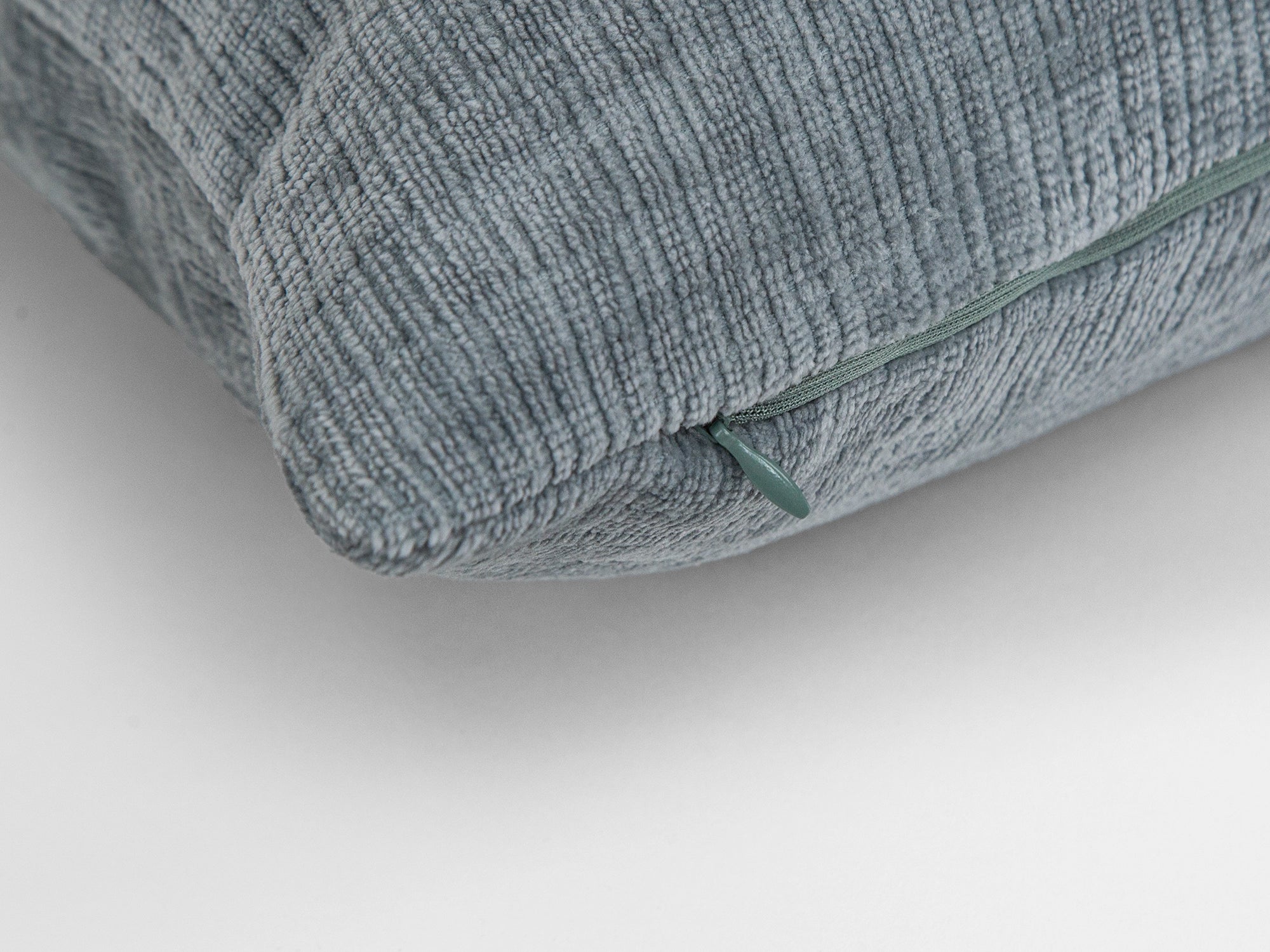 Light Blue Chenille Pillow Cover - Cozy