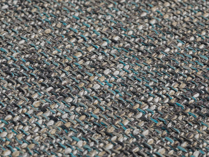 Light Blue Woven Upholstery Fabric - Harvest
