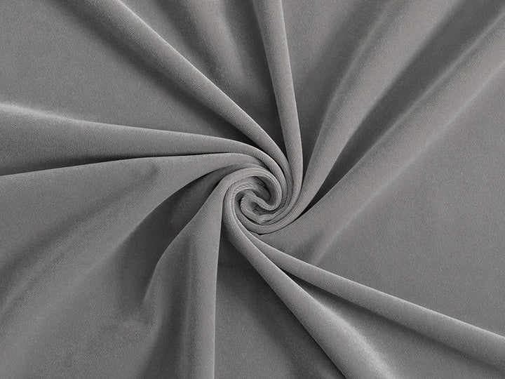 Light Gray Velvet Upholstery Fabric - Classic Velvet
