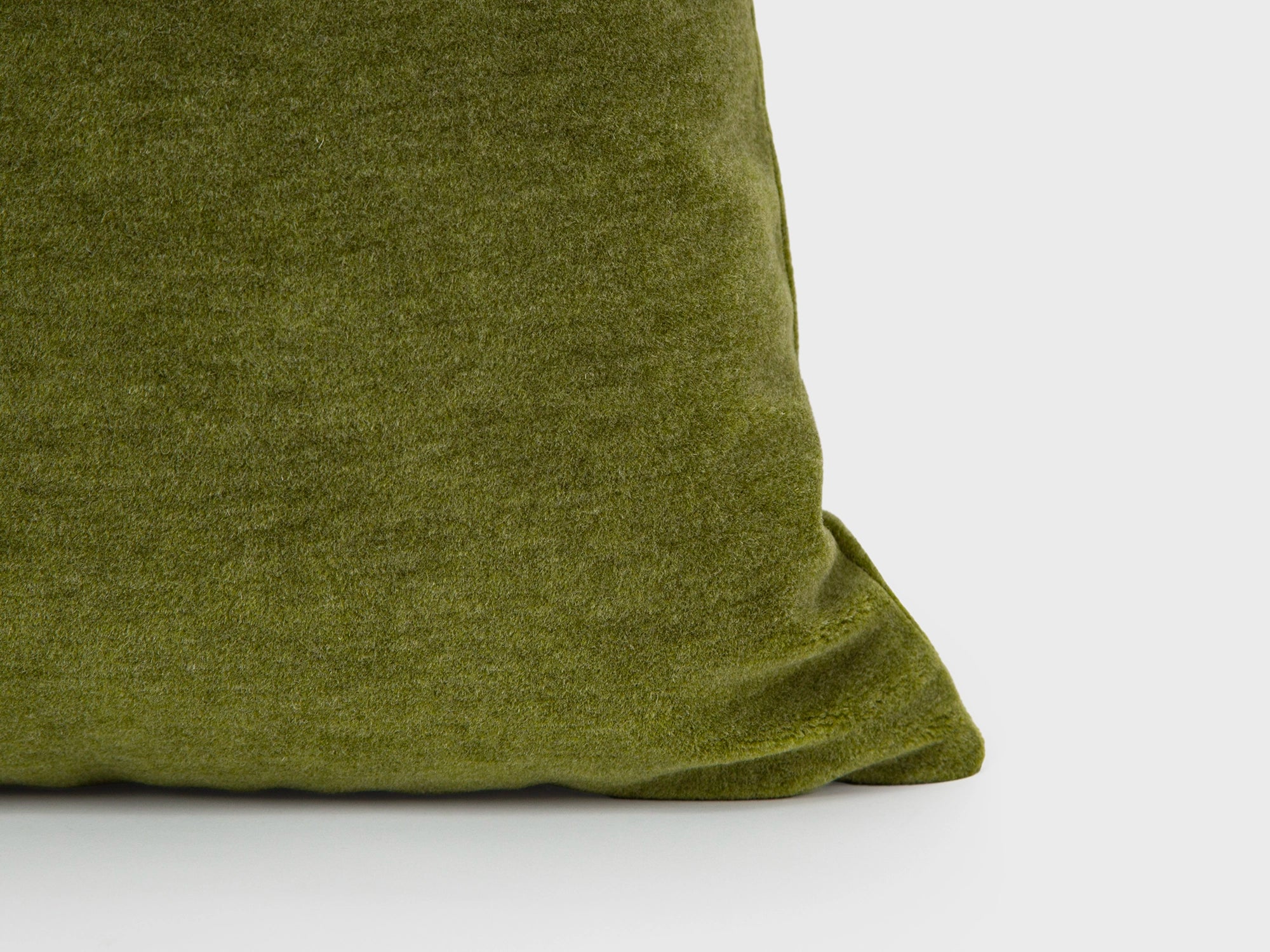 Light Green Mohair Velvet Pillow Cover