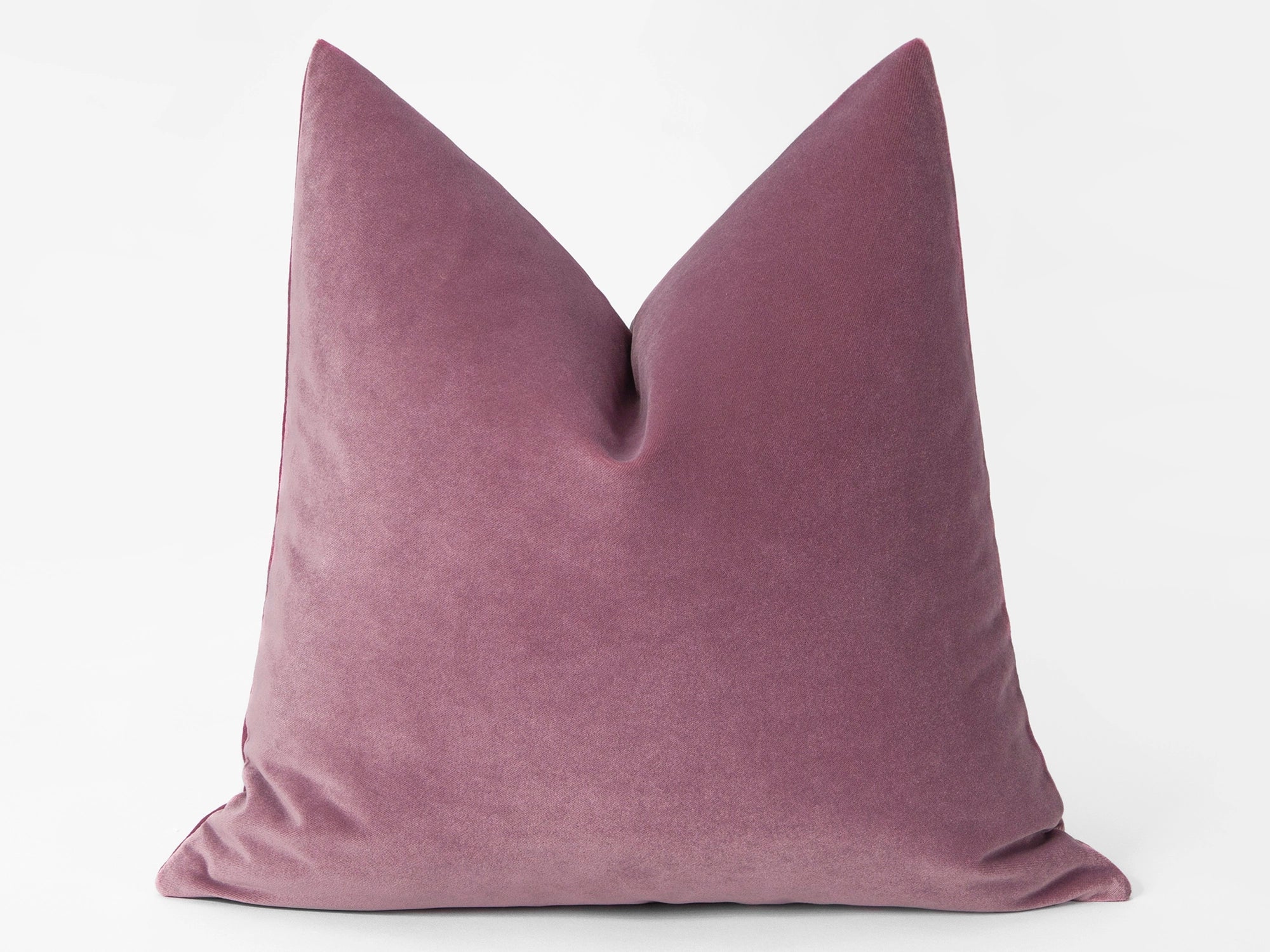 Dark Lilac Velvet Pillow Cover