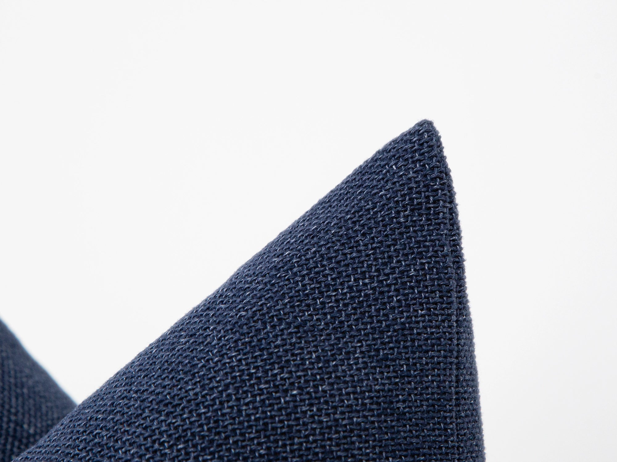 Marina Blue Woven Pillow Cover