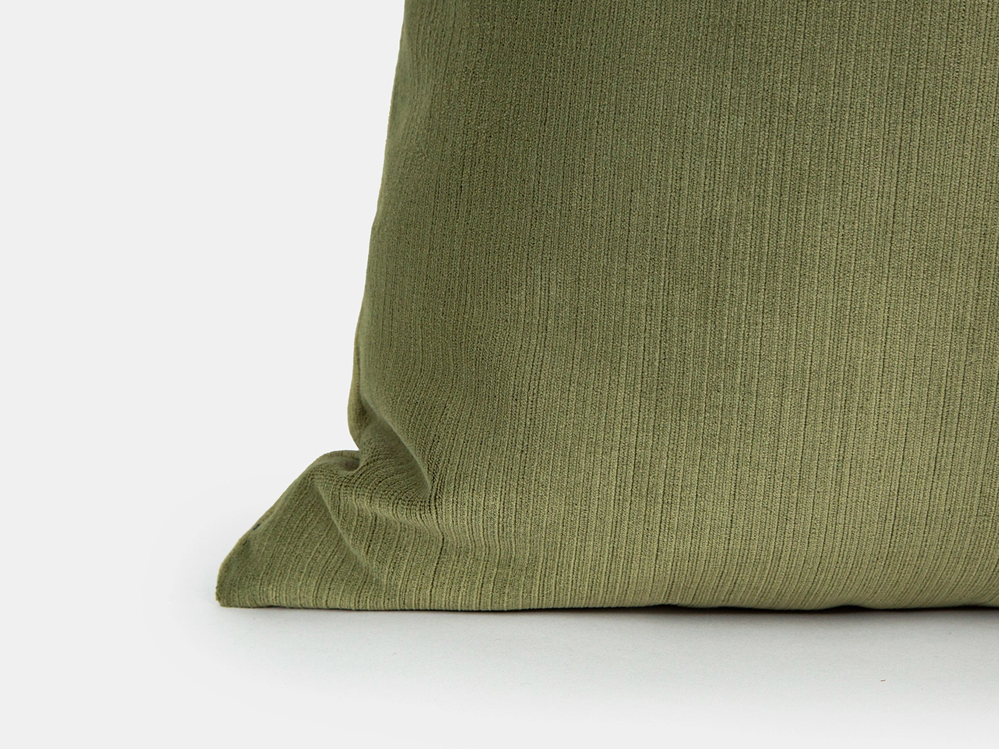Dusty Olive Velvet Pillow Cover