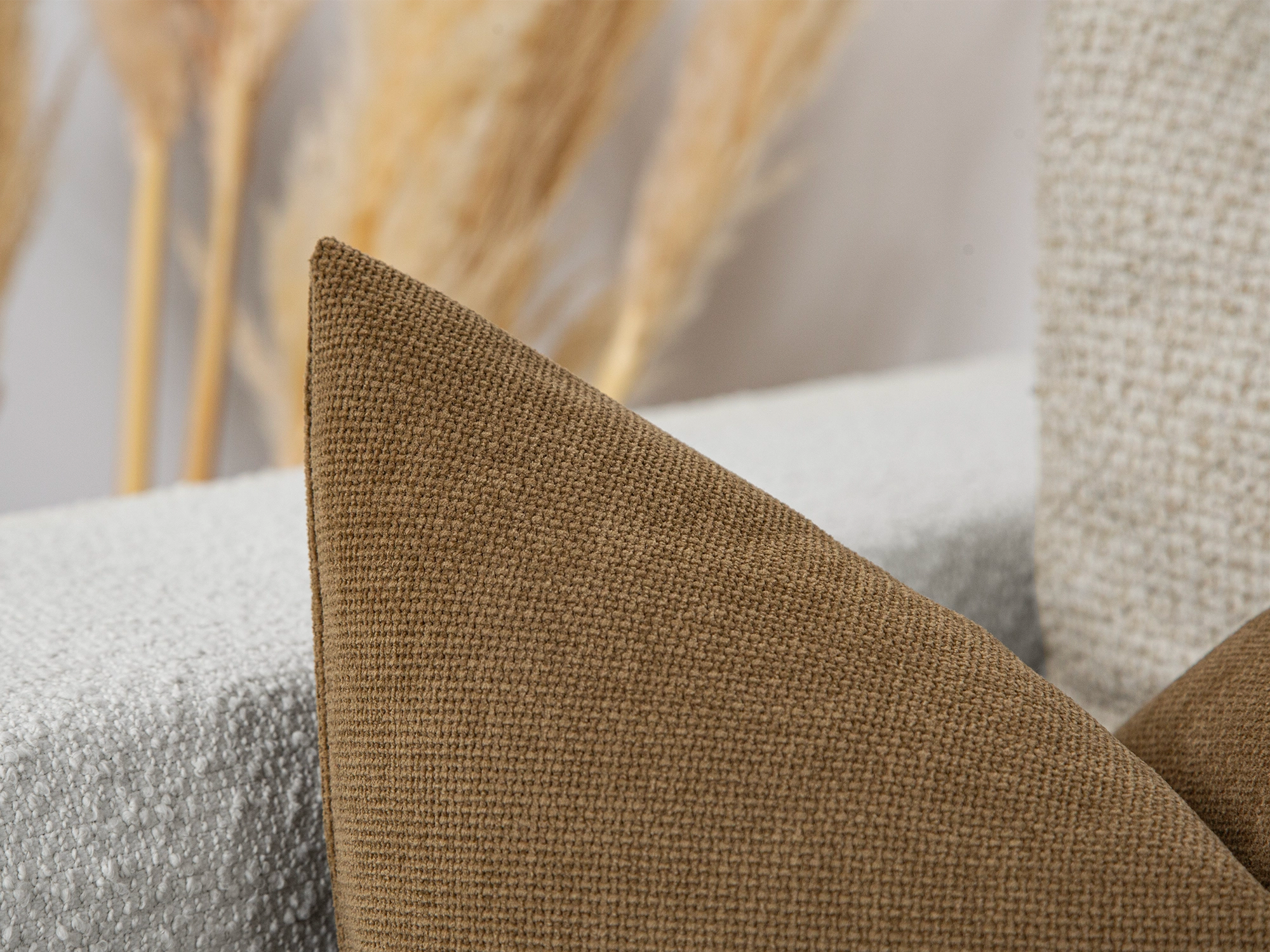 Mocha Linen Pillow Cover