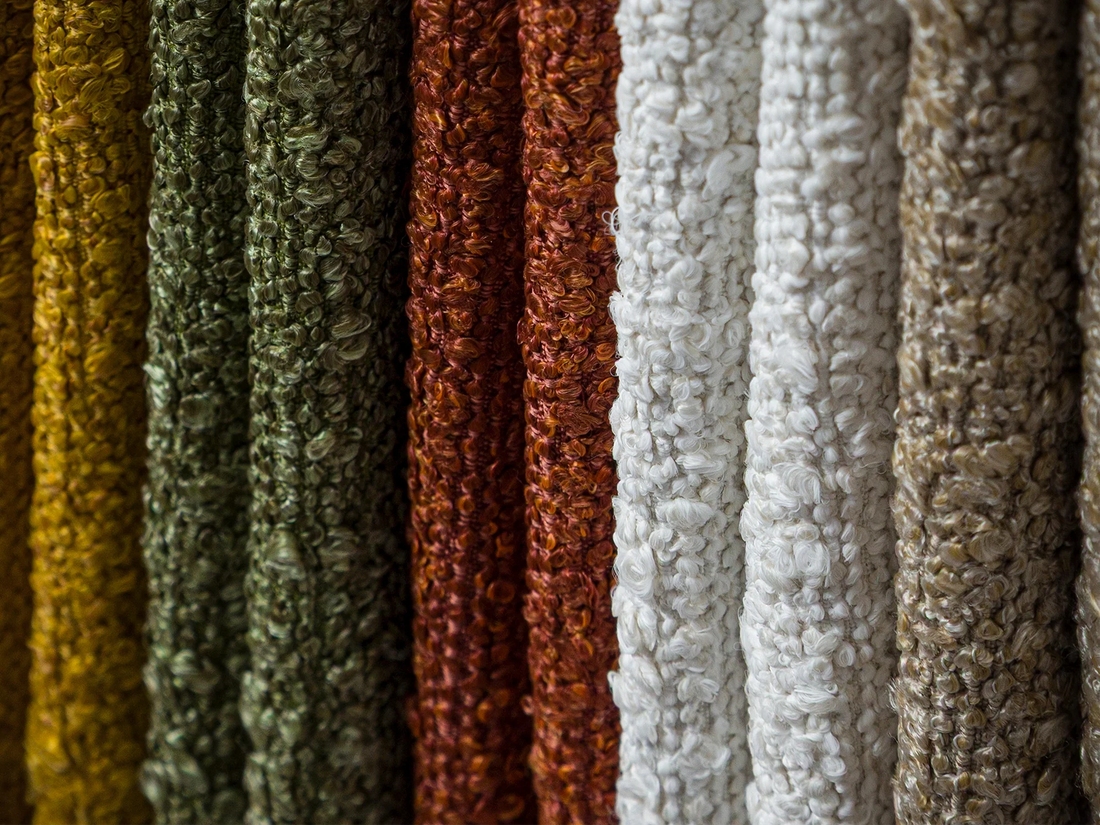 Boucle Textured Upholstery Fabrics | Monarch