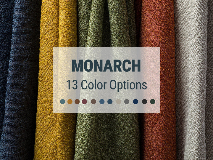 Boucle Textured Upholstery Fabrics | Monarch