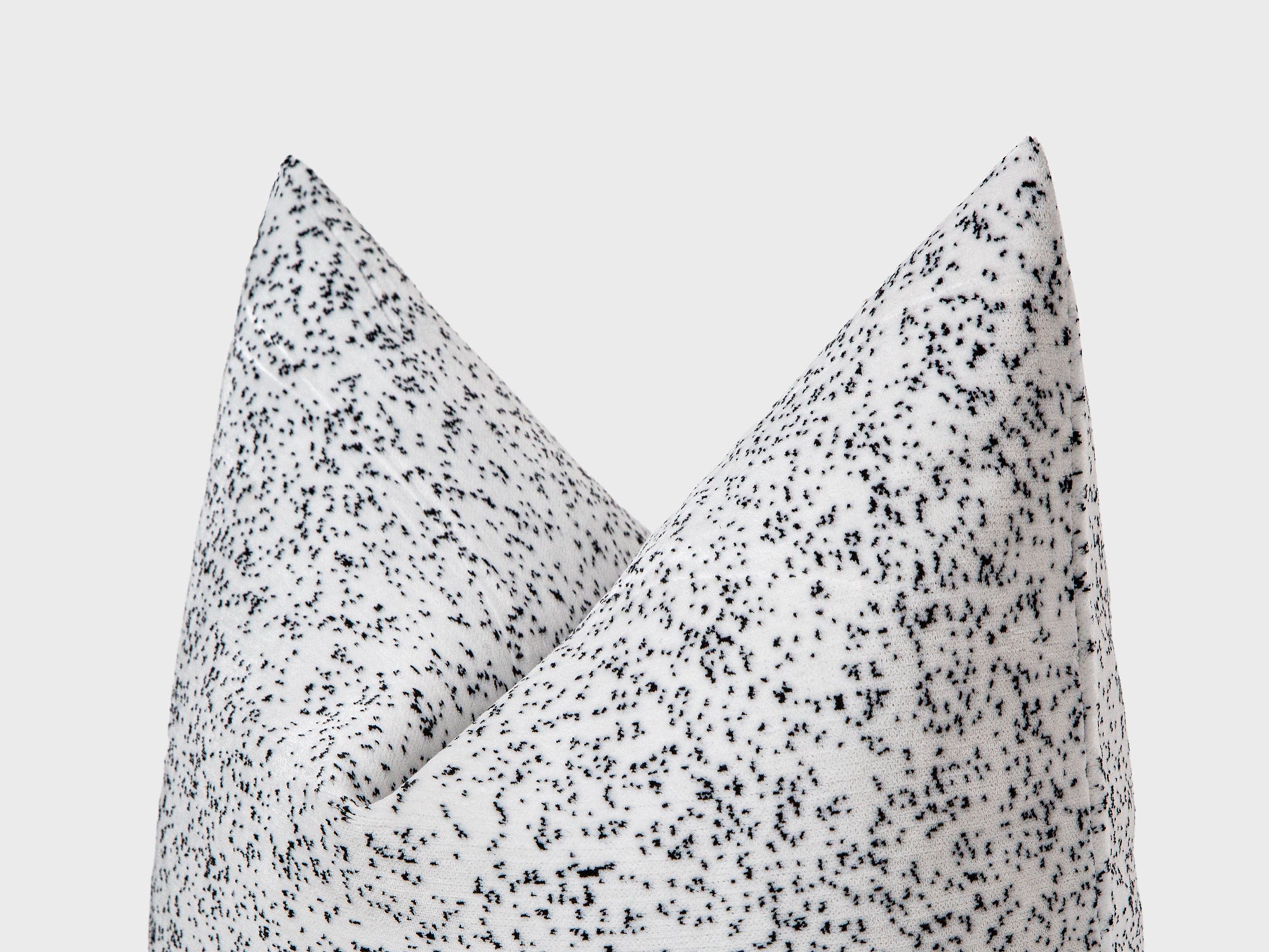 Off White Pebble Velvet Pillow Cover