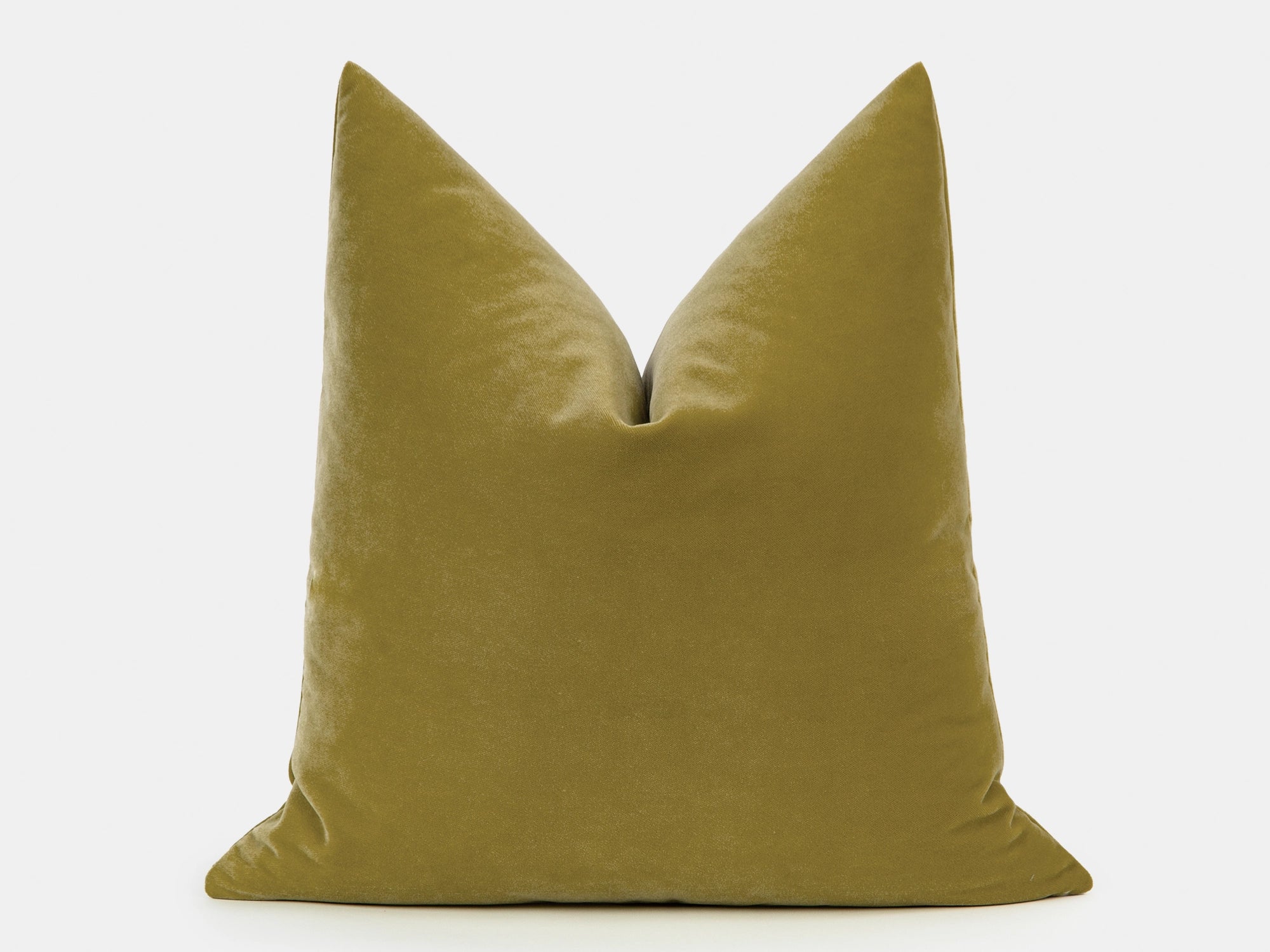Moss Beige Velvet Pillow Cover