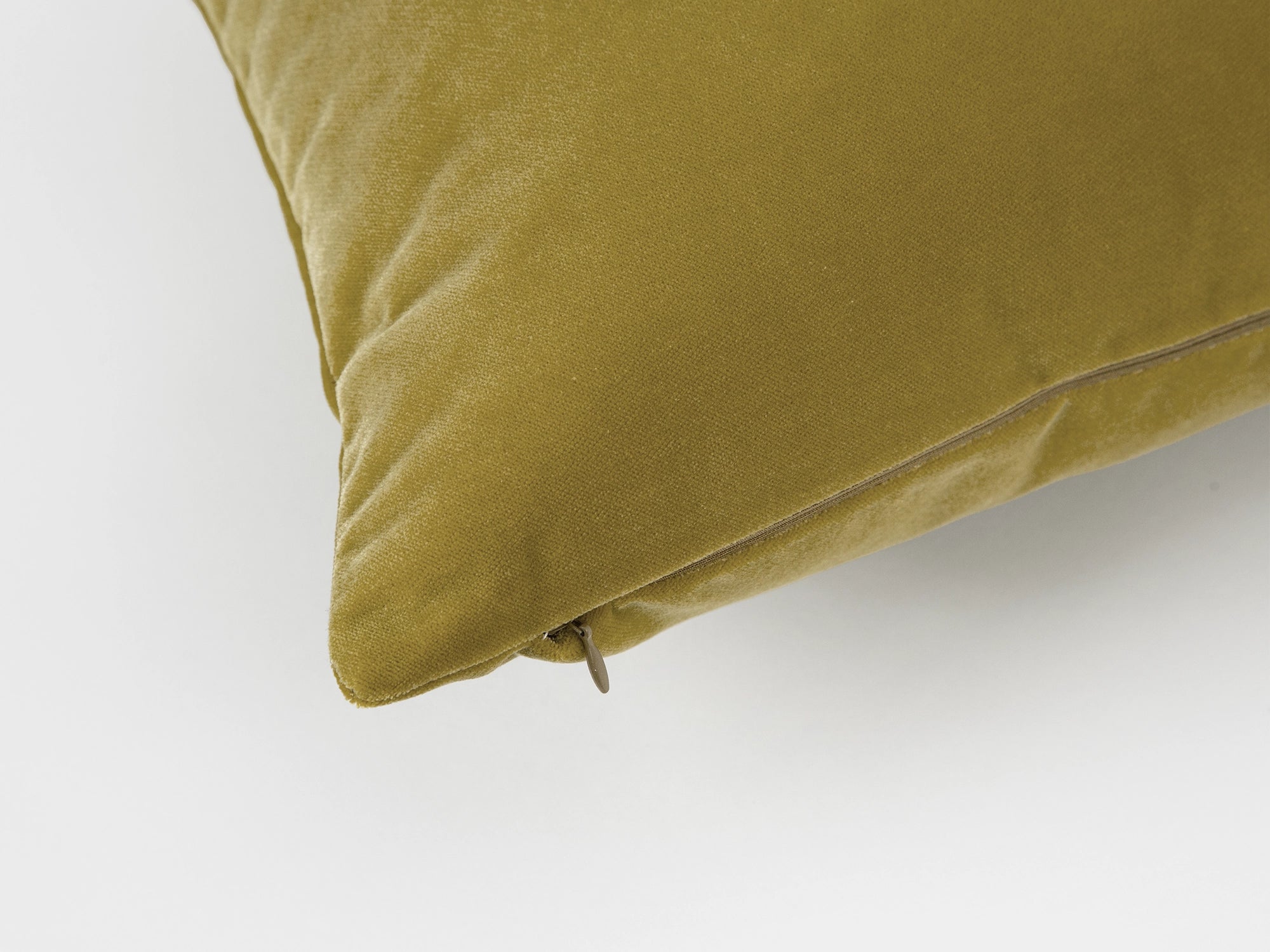 Moss Beige Velvet Pillow Cover
