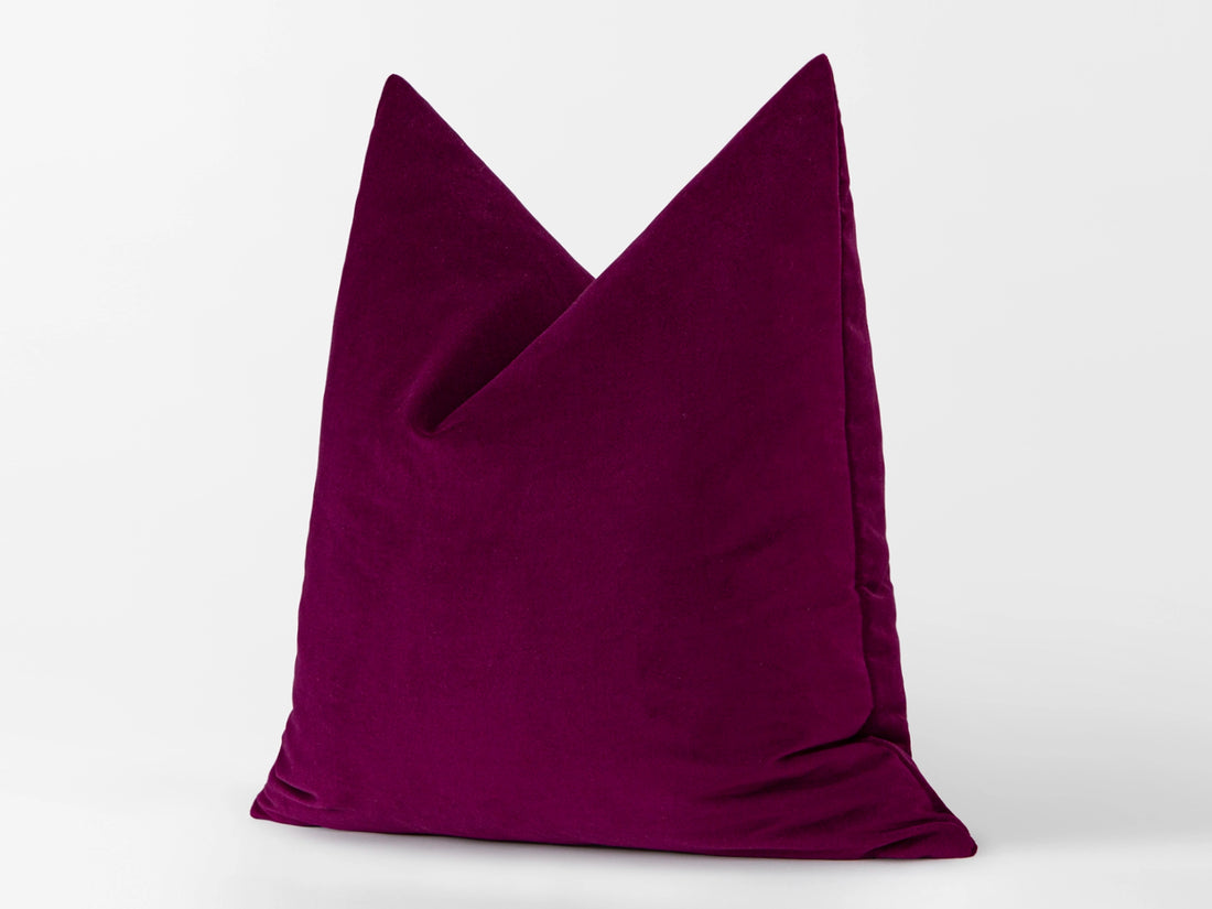 Mulberry Velvet Pillow Cover