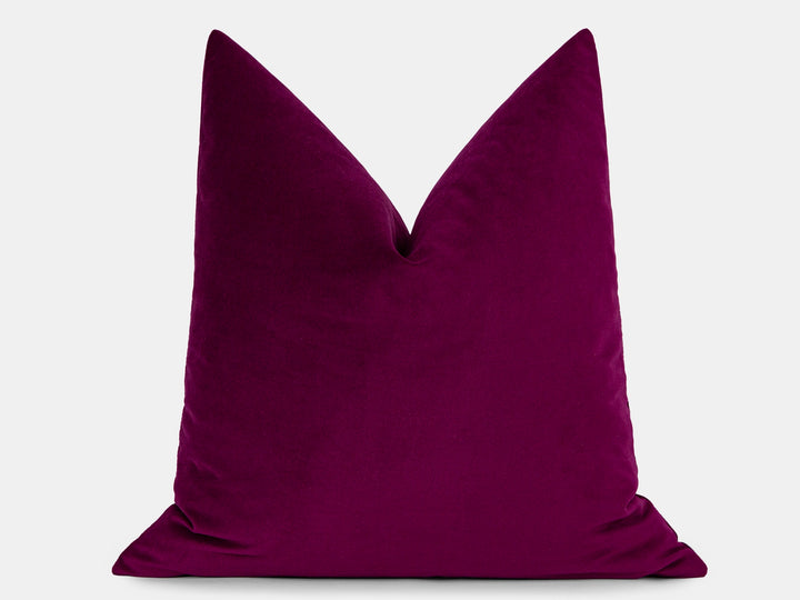 Mulberry Velvet Pillow Cover