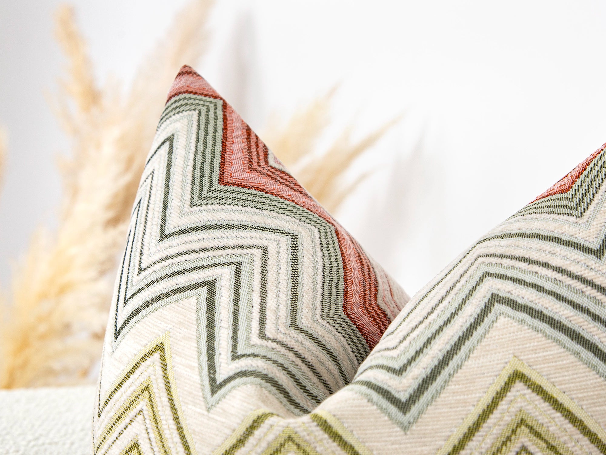 Colorful Chevron Pillow Cover