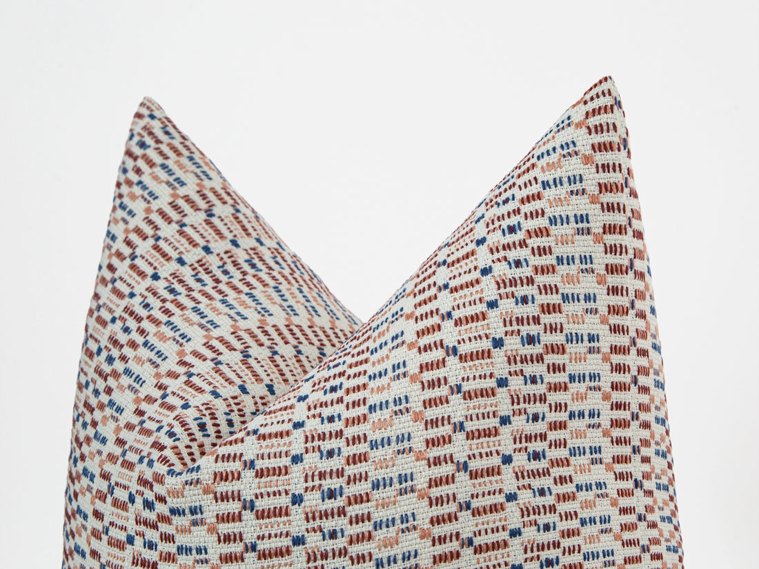 Multicolor Woven Outdoor Pillow Cover