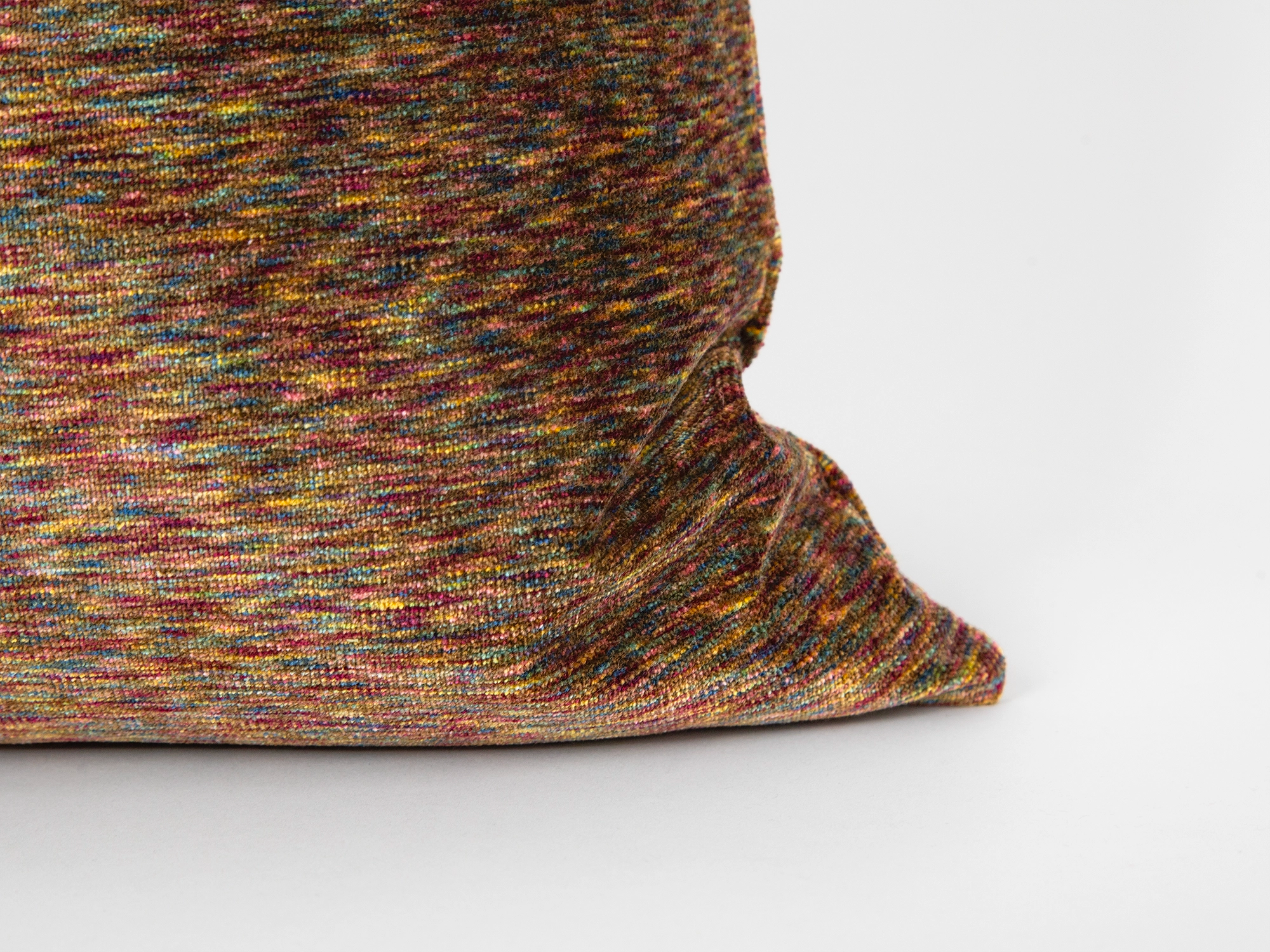 Multicolor Velvet Throw Pillow Cover