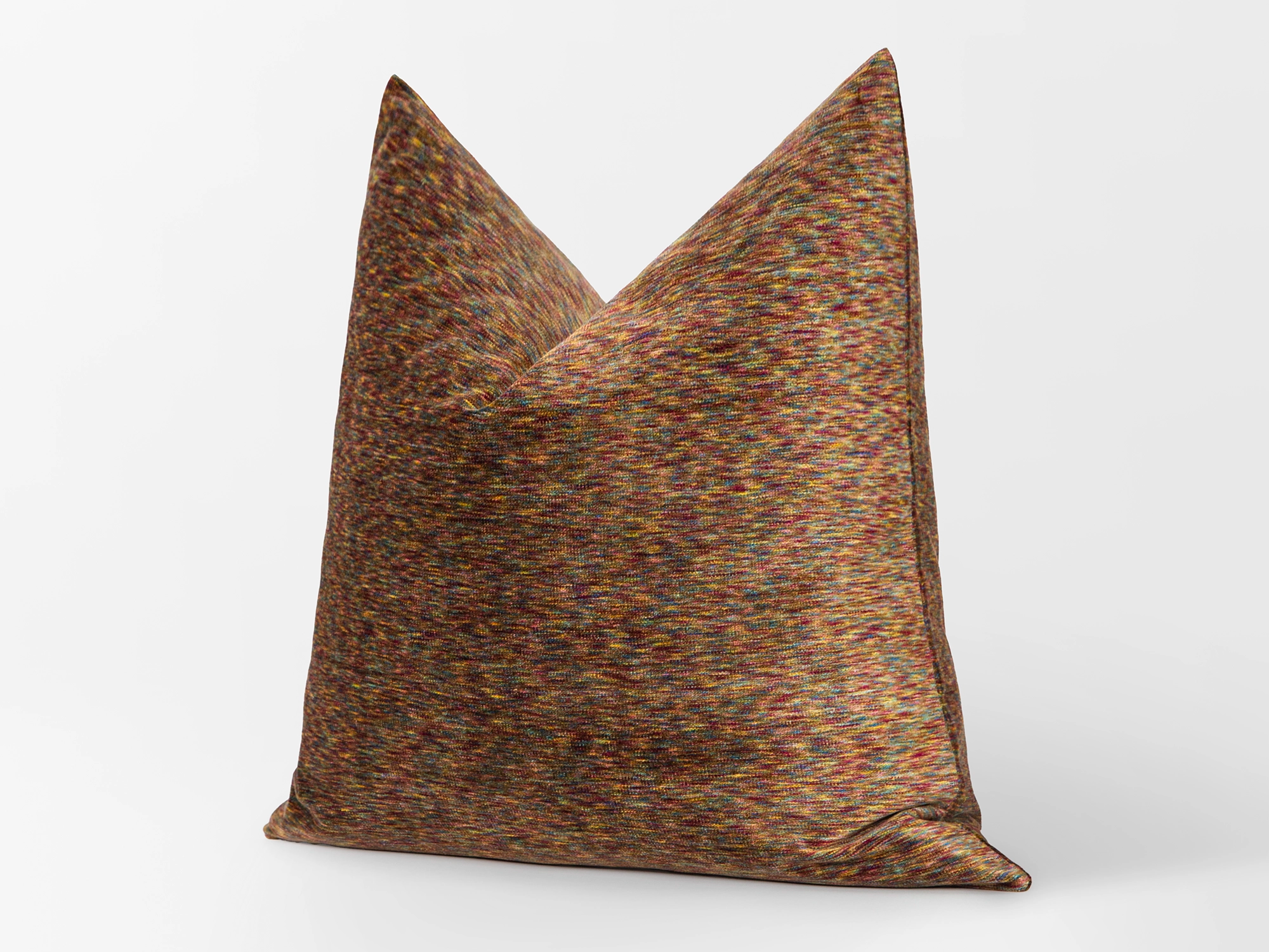 Multicolor Velvet Throw Pillow Cover