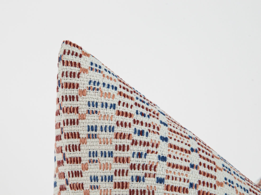 Multicolor Woven Outdoor Pillow Cover