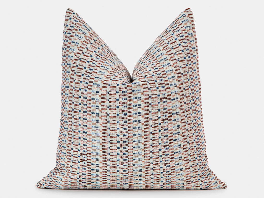 Multicolor Woven Outdoor Pillow Cover