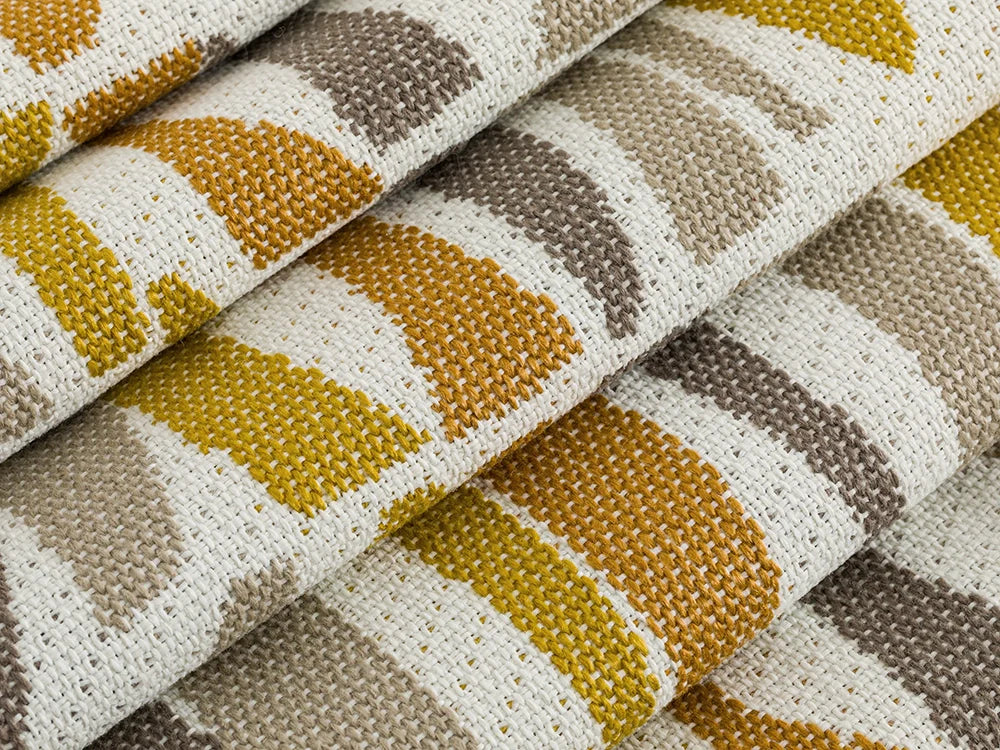 Geometric Outdoor Upholstery Fabrics - 8 Color Options