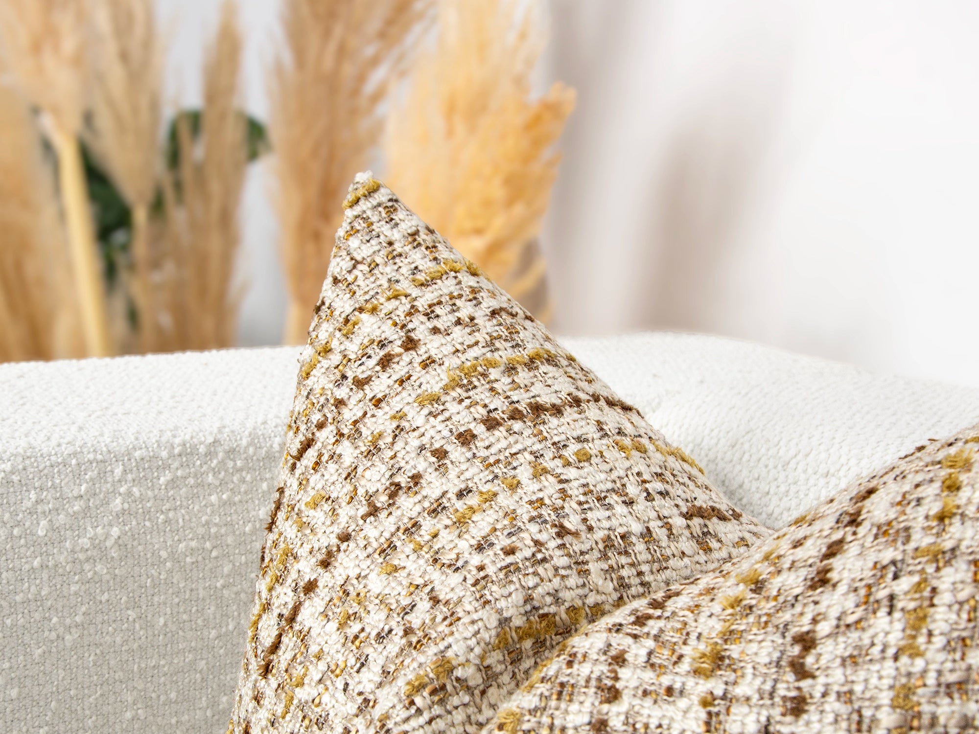 Colorful Textured Boho Pillow Cover