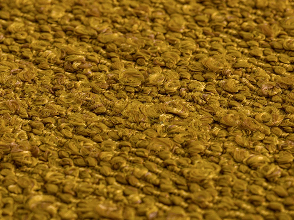 Mustard Boucle Upholstery Fabric - Monarch