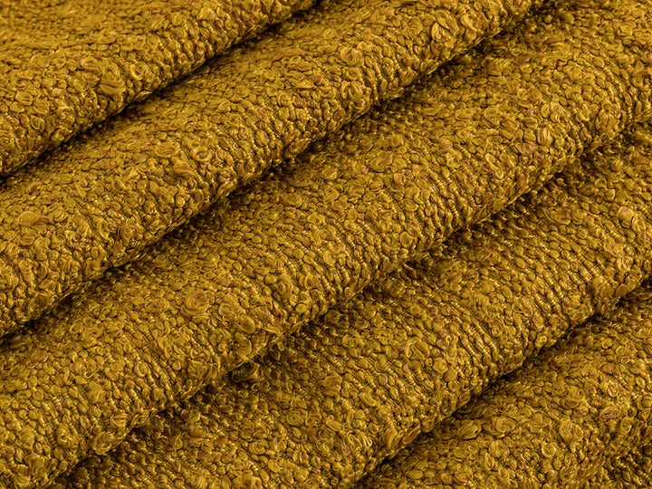 Mustard Boucle Upholstery Fabric - Monarch