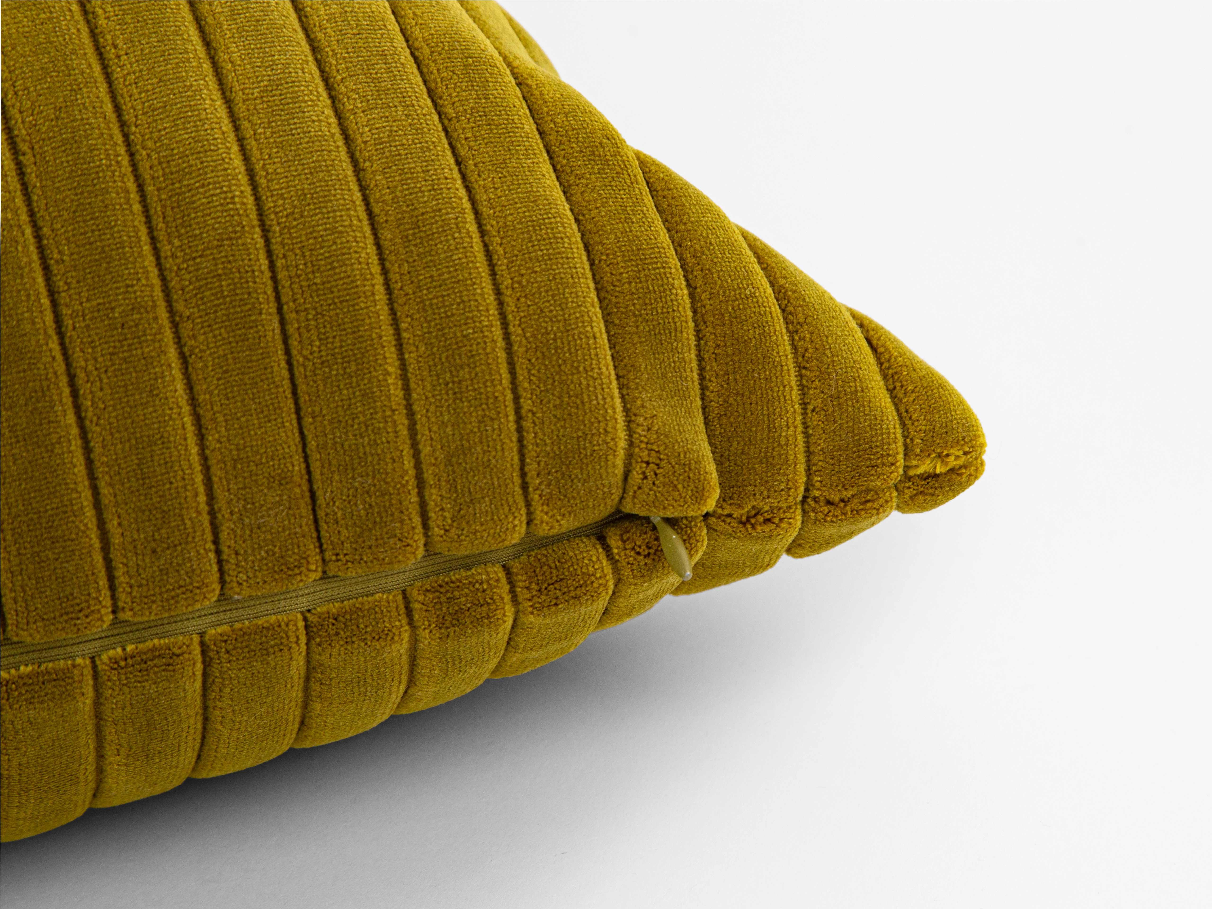 Mustard Corduroy Velvet Pillow Cover