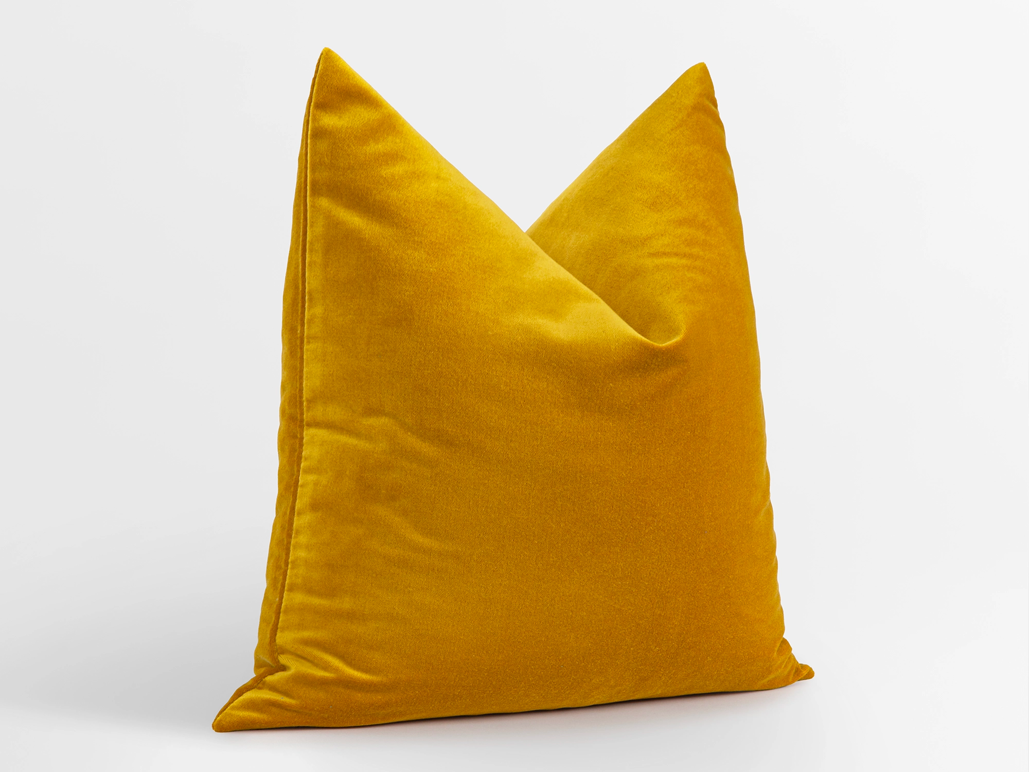 Mustard Velvet Pillow Cover