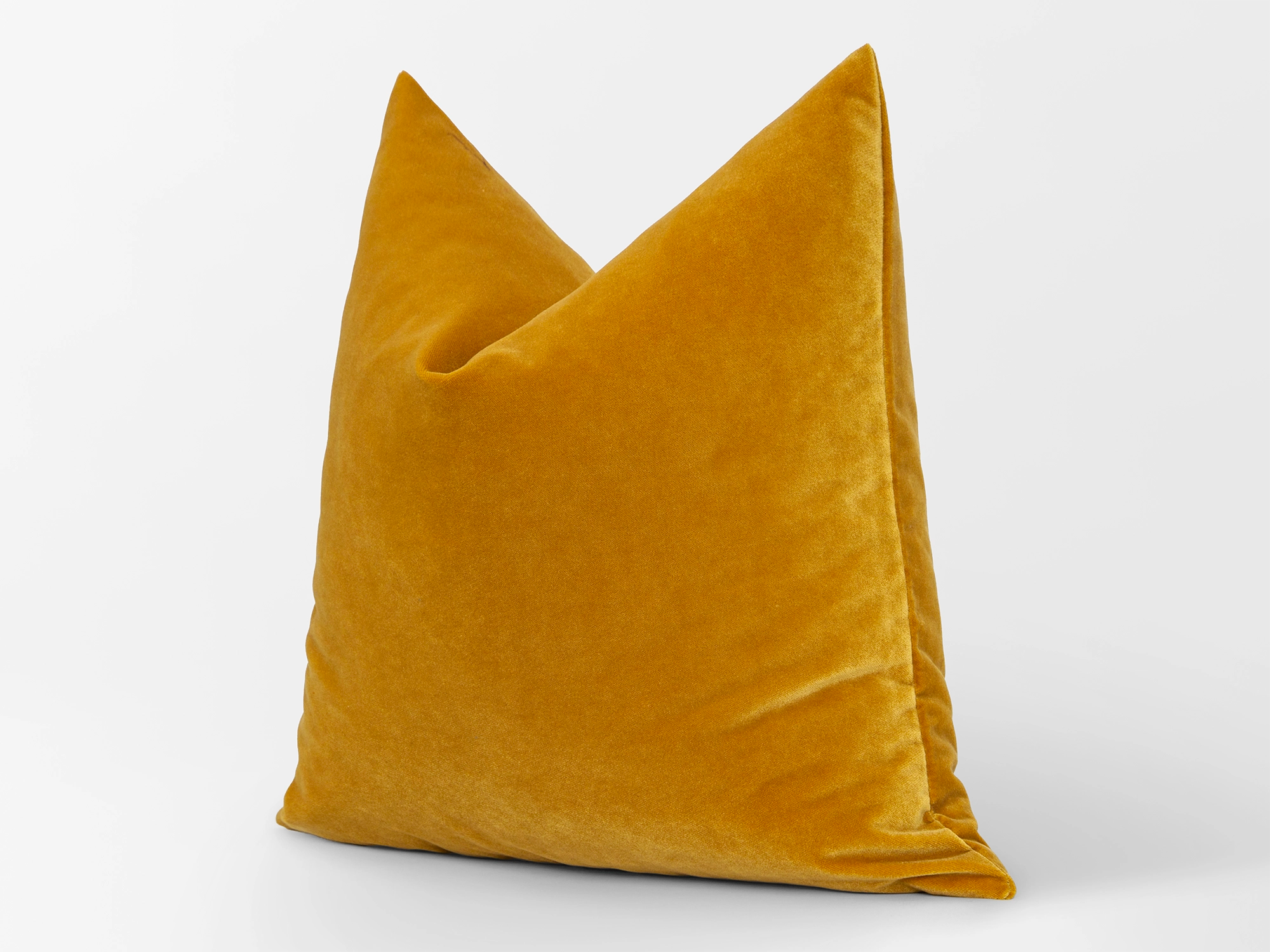 Mustard Gold Velvet Pillow Cover