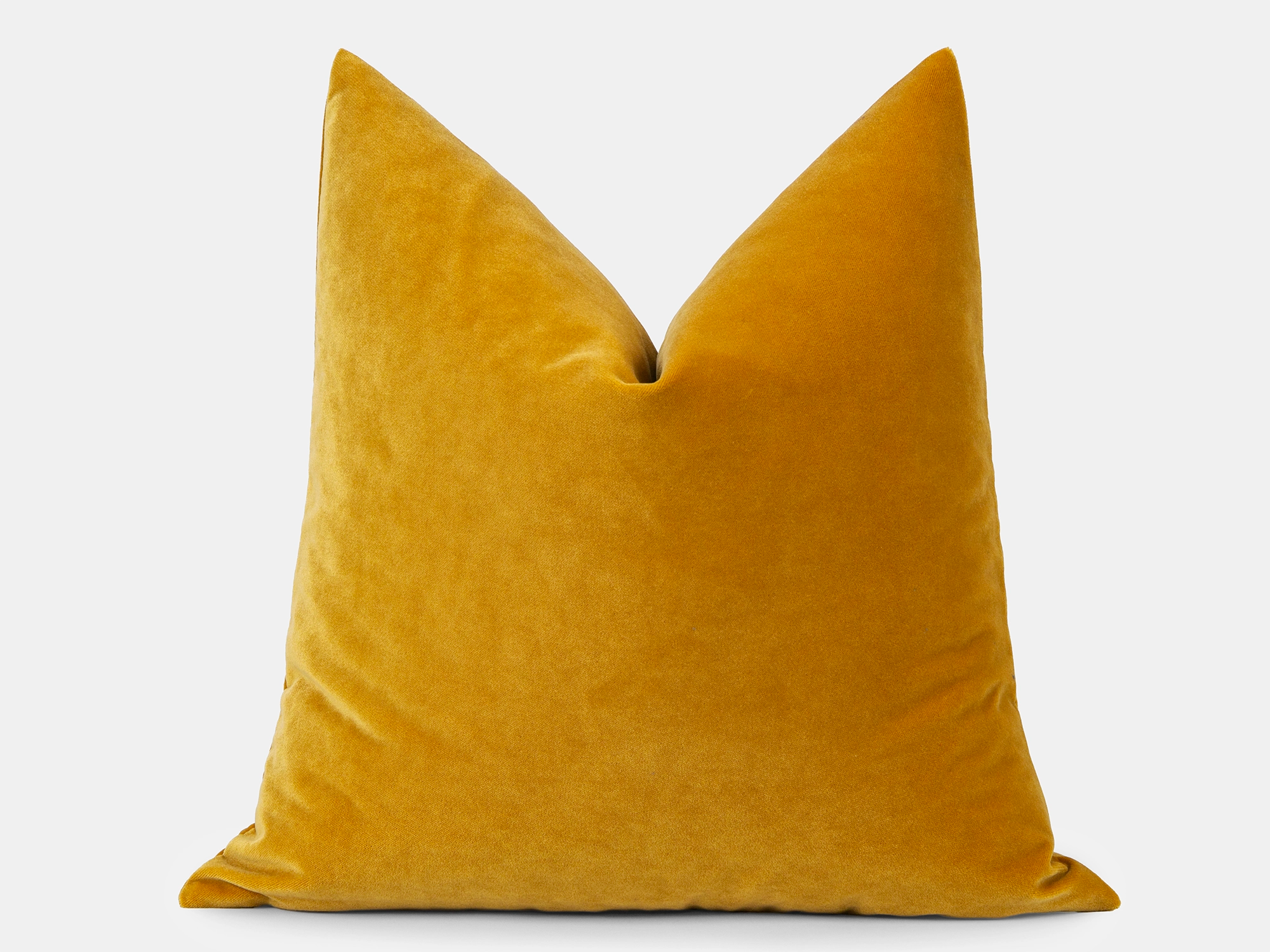 Mustard Gold Velvet Pillow Cover