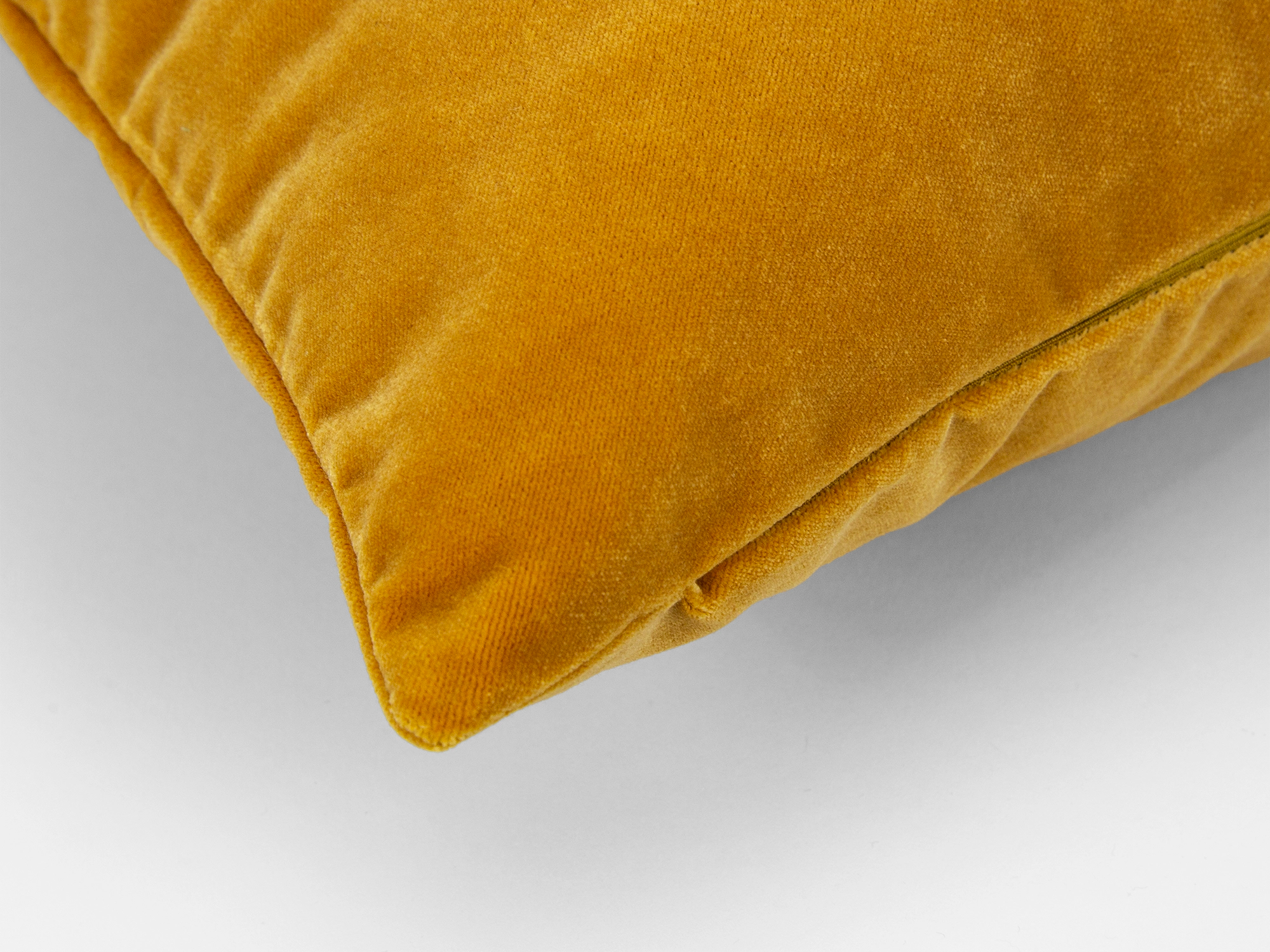 Mustard Gold Velvet Pillow Cover