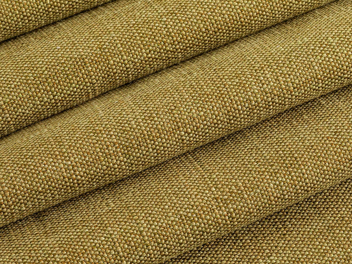 Mustard Linen Look Upholstery Fabric - Cunda