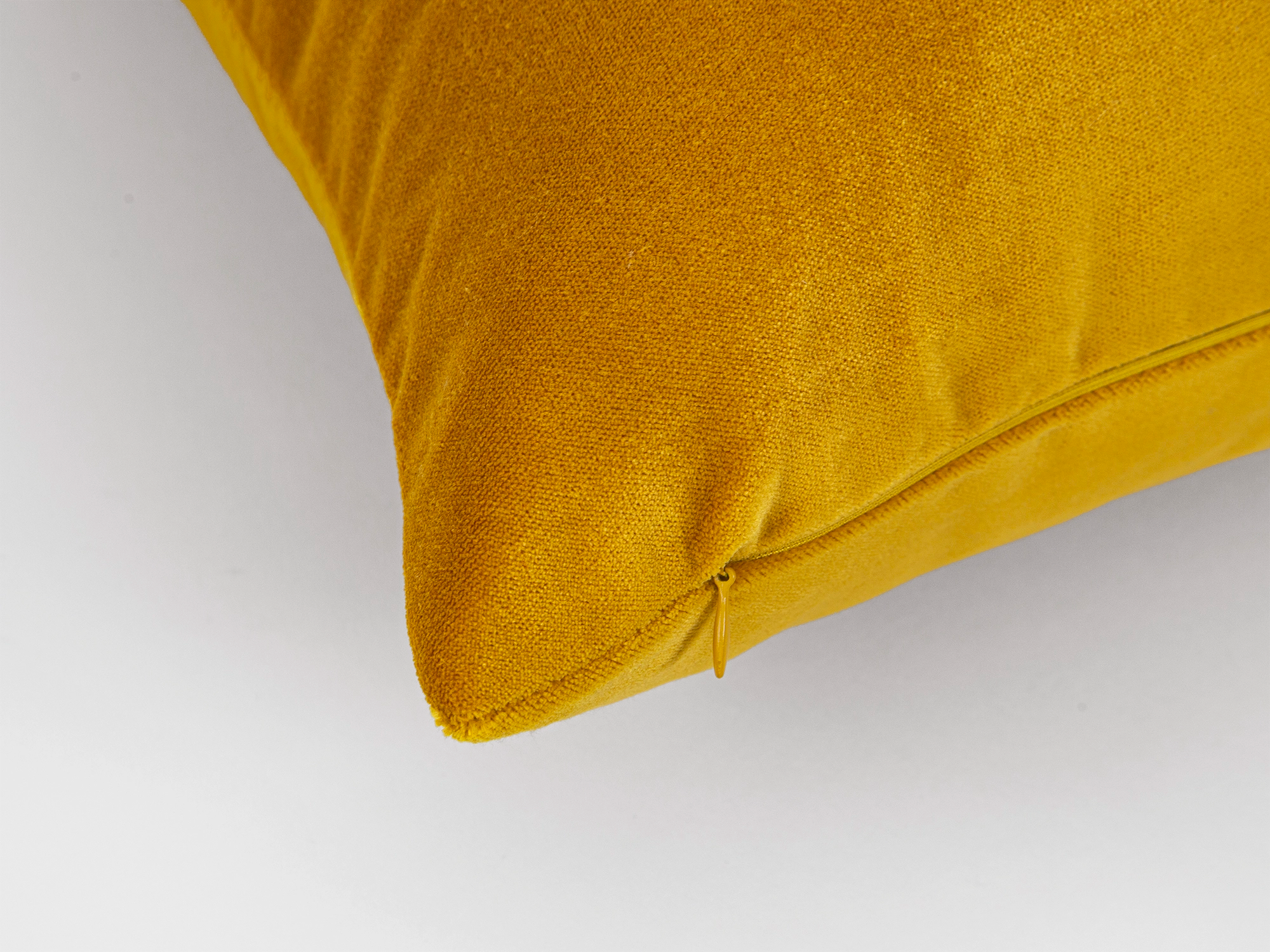 Mustard Velvet Pillow Cover