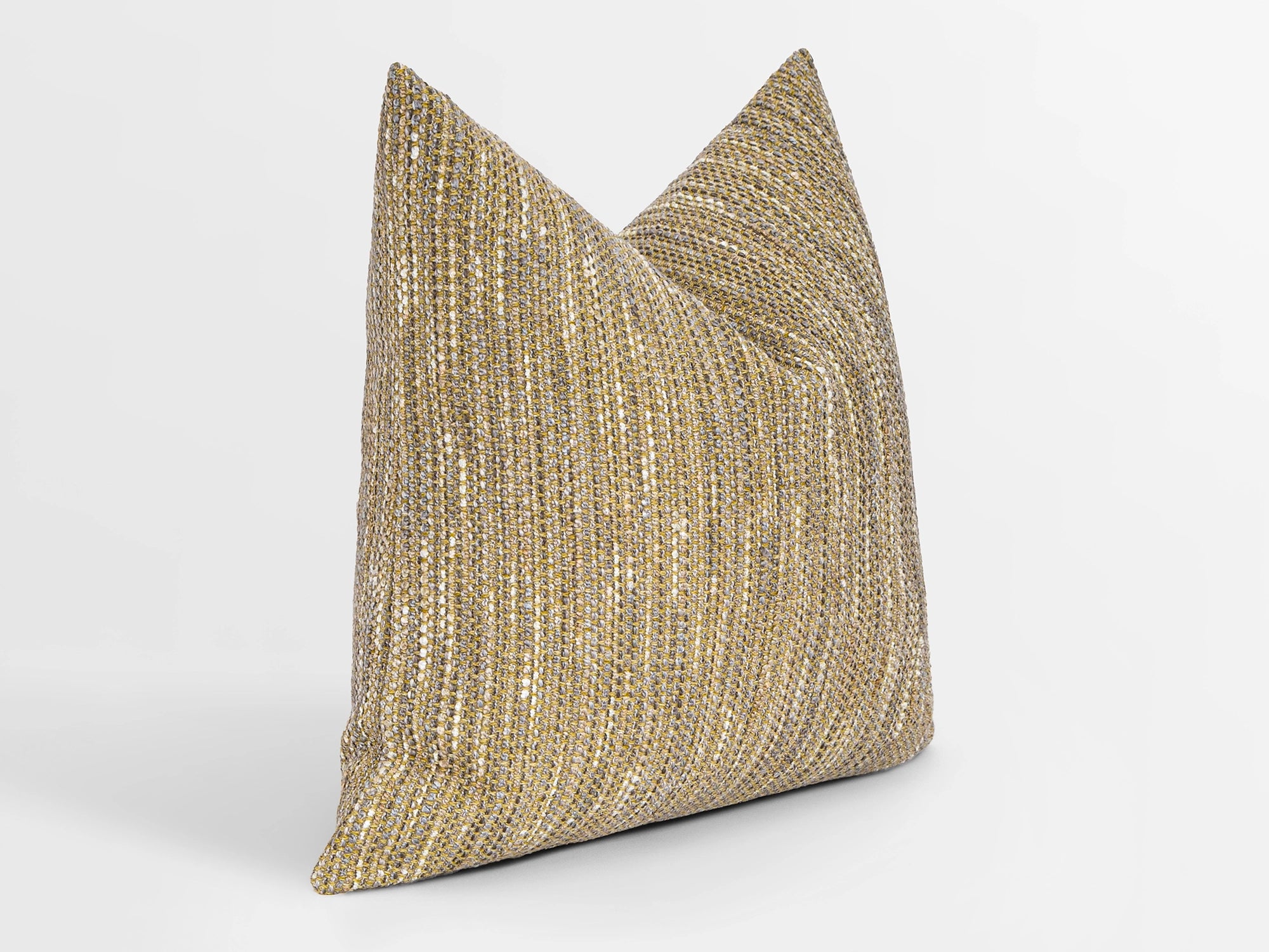 Mustard Boho Textured Pillow Cover