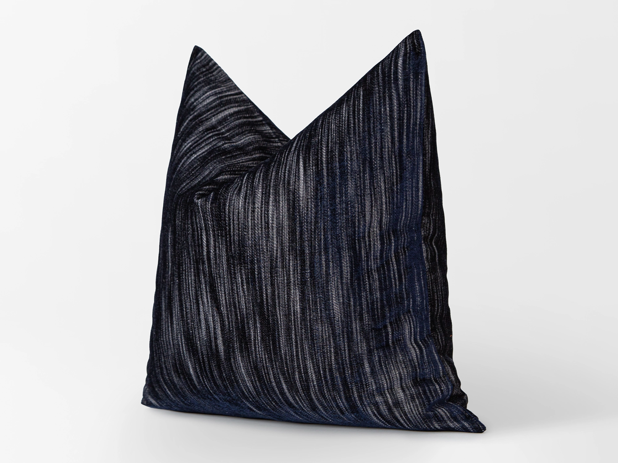Navy Blue Luxury Velvet Pillow Cover