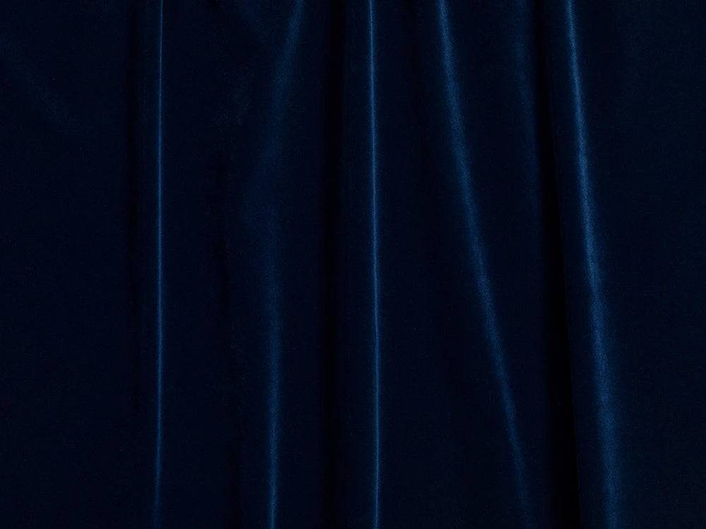 Navy Blue Velvet Upholstery Fabric - Classic Velvet